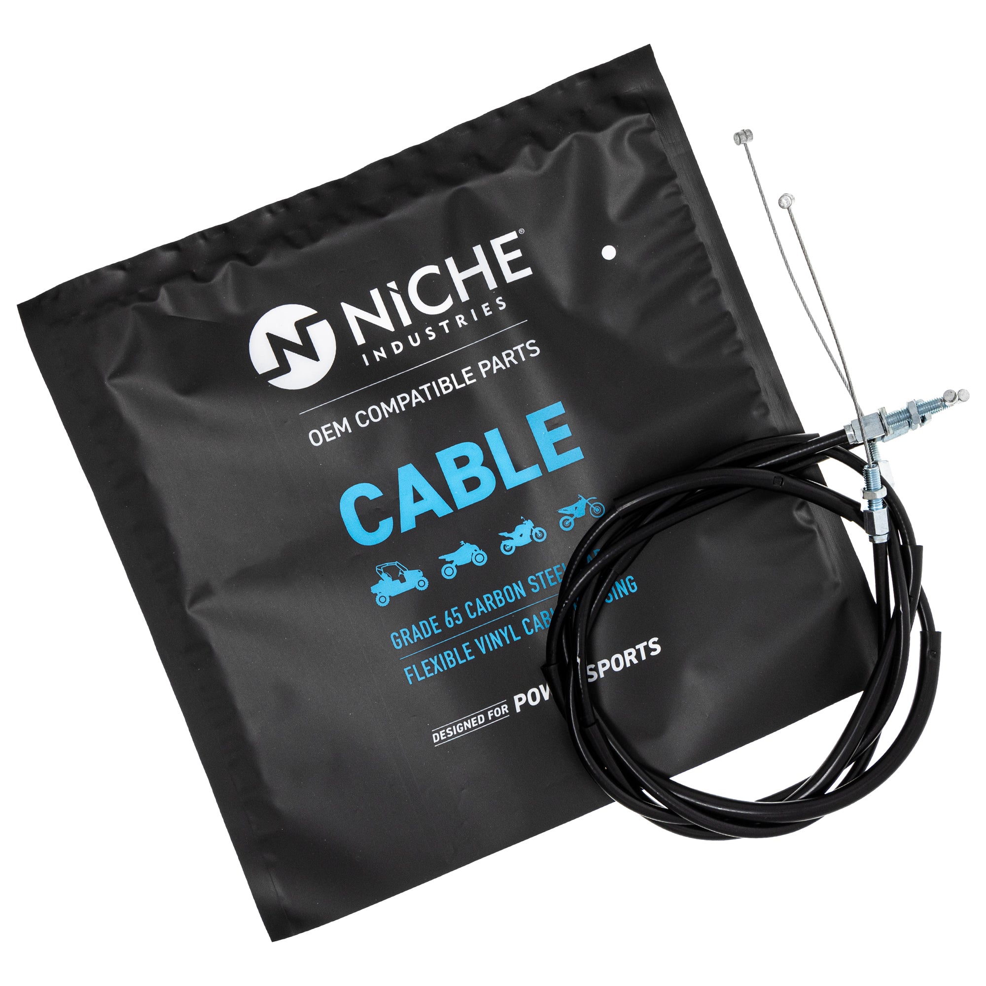 NICHE 519-CCB2757L Throttle Cable Set for zOTHER CRF450R