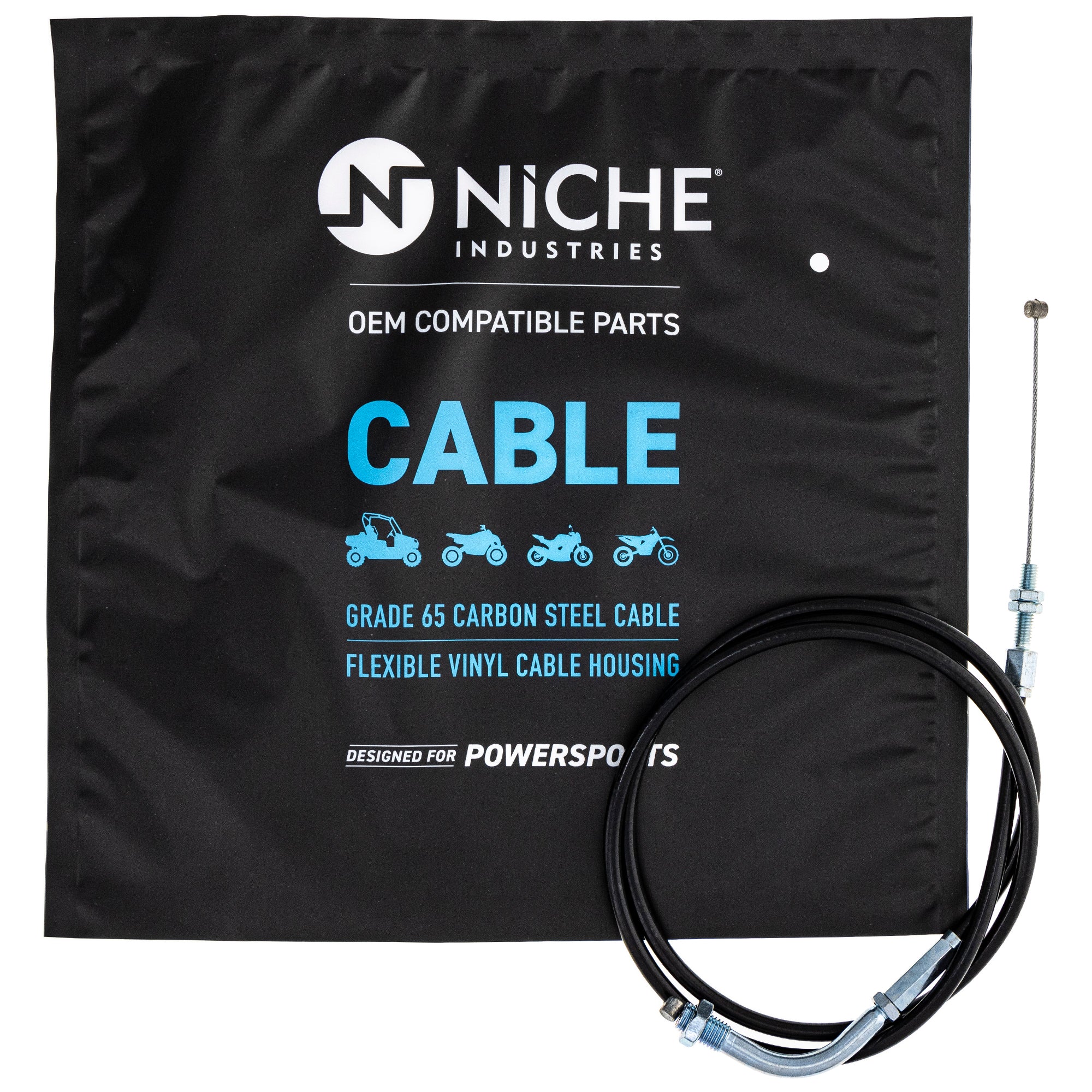 NICHE 519-CCB2758L Throttle Cable for zOTHER KZ650 KZ550 KZ1000