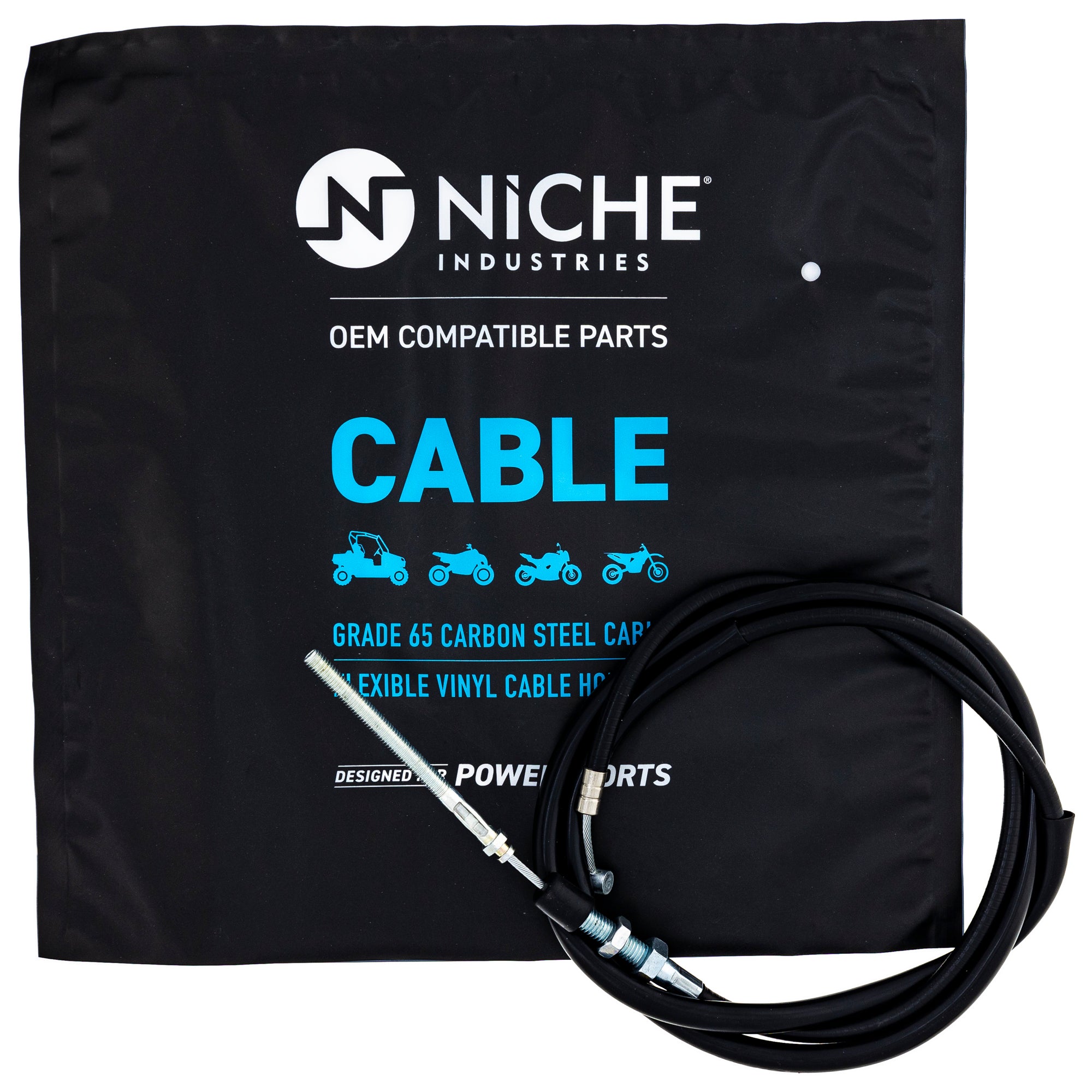 NICHE 519-CCB2705L Rear Brake Cable for zOTHER Quadrunner ALT50