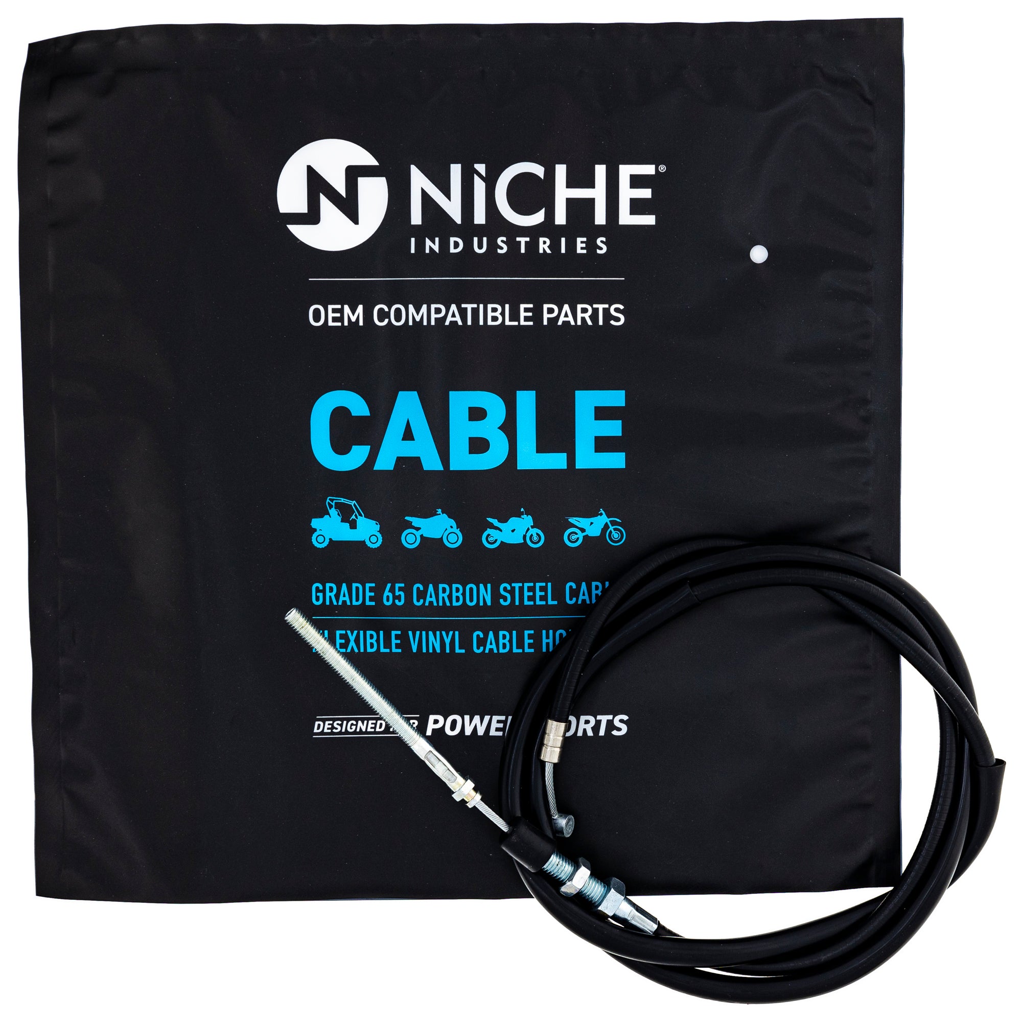 NICHE 519-CCB2705L Rear Brake Cable for zOTHER Quadrunner ALT125