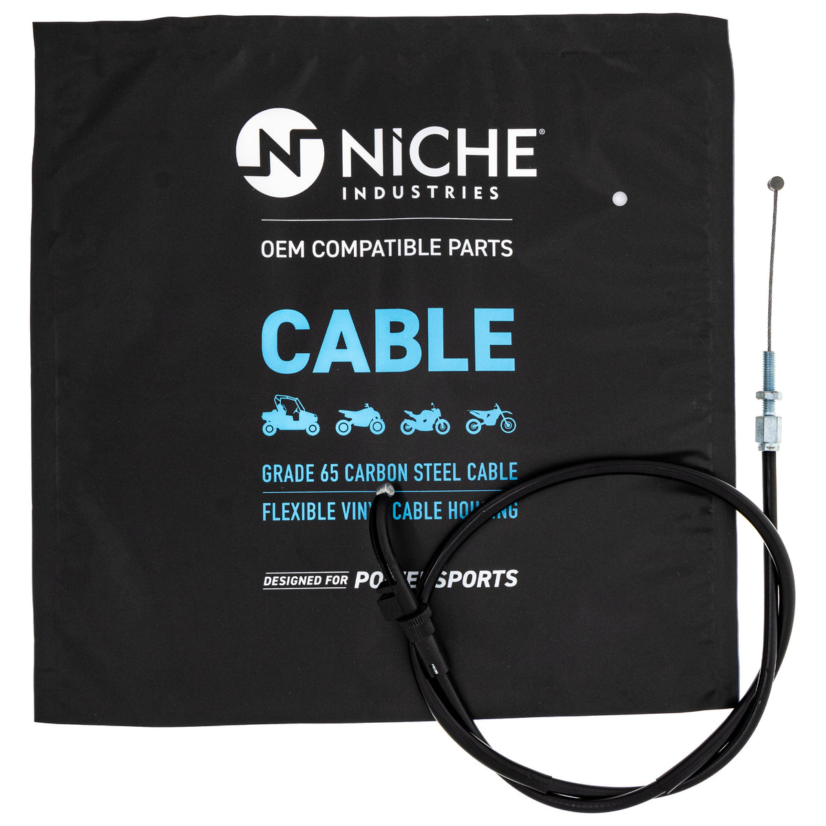 NICHE 519-CCB2718L Pull Throttle Cable for zOTHER KLX250S KLX250