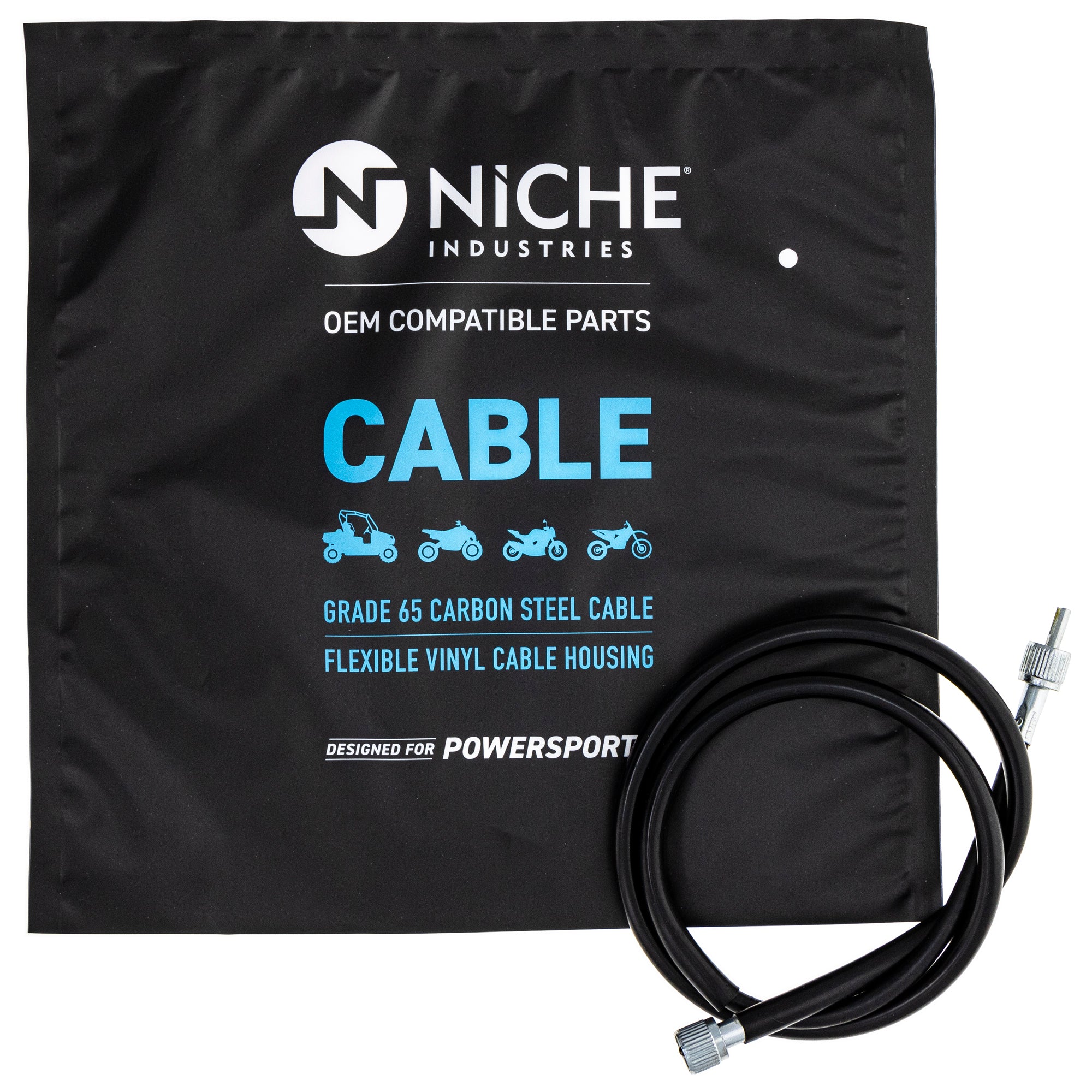 NICHE 519-CCB2836L Speedometer Cable for zOTHER KZ400 KLX650R KLX250