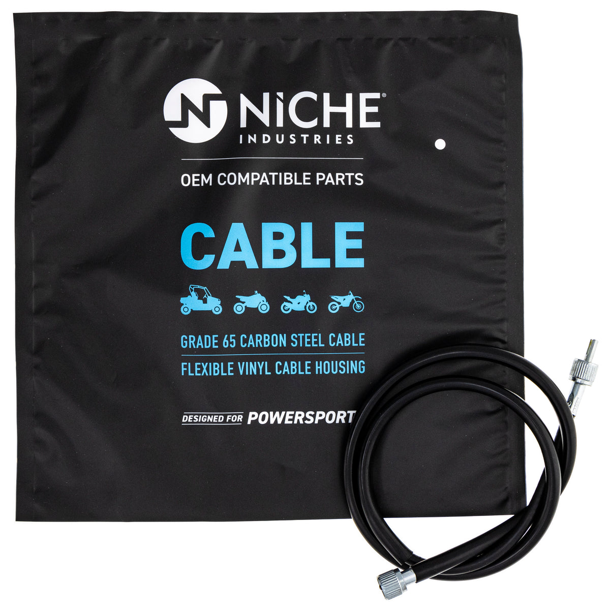 NICHE 519-CCB2836L Speedometer Cable for zOTHER KZ400 KLX650R KLX250