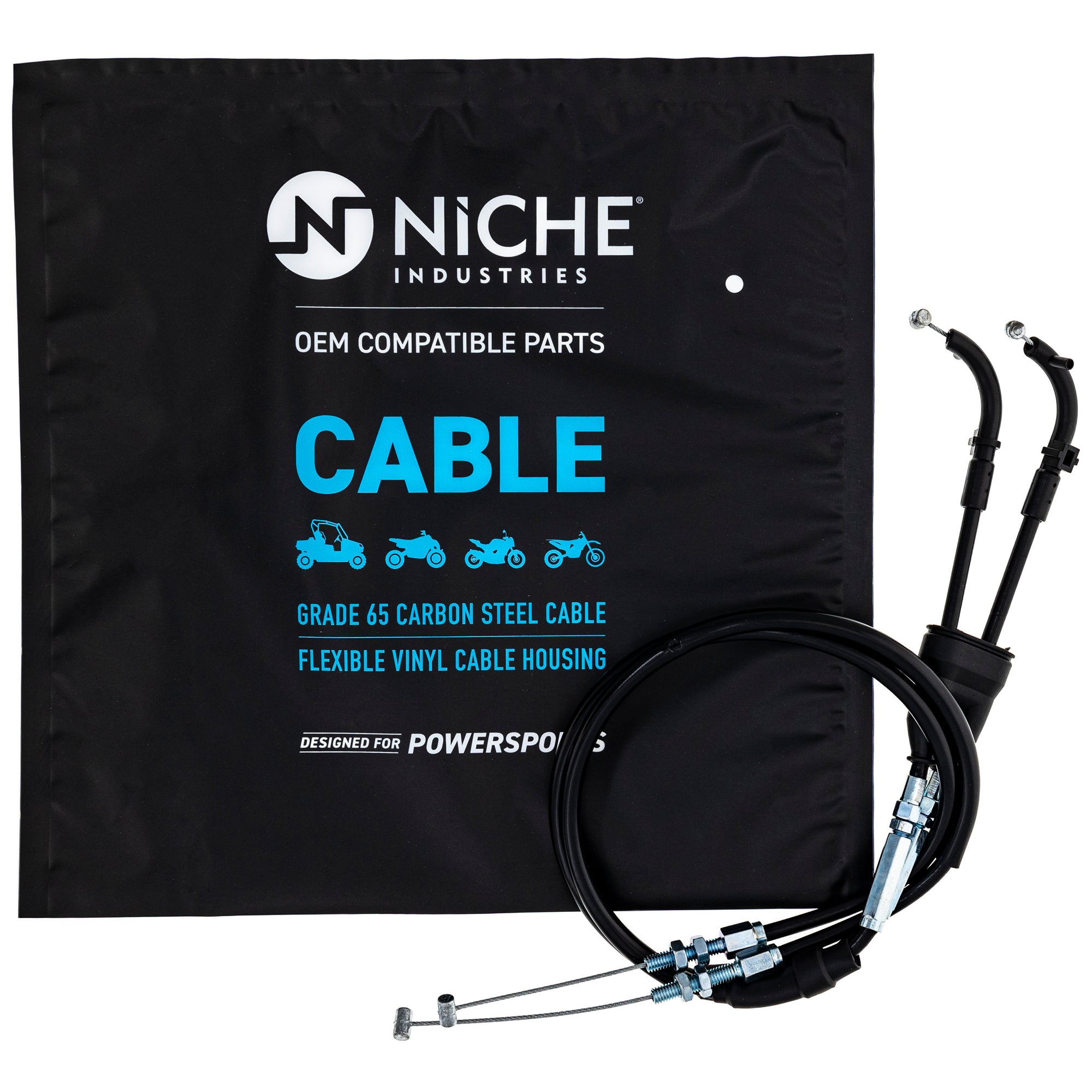 NICHE 519-CCB2831L Throttle Cable Set for zOTHER SV650S SV1000S