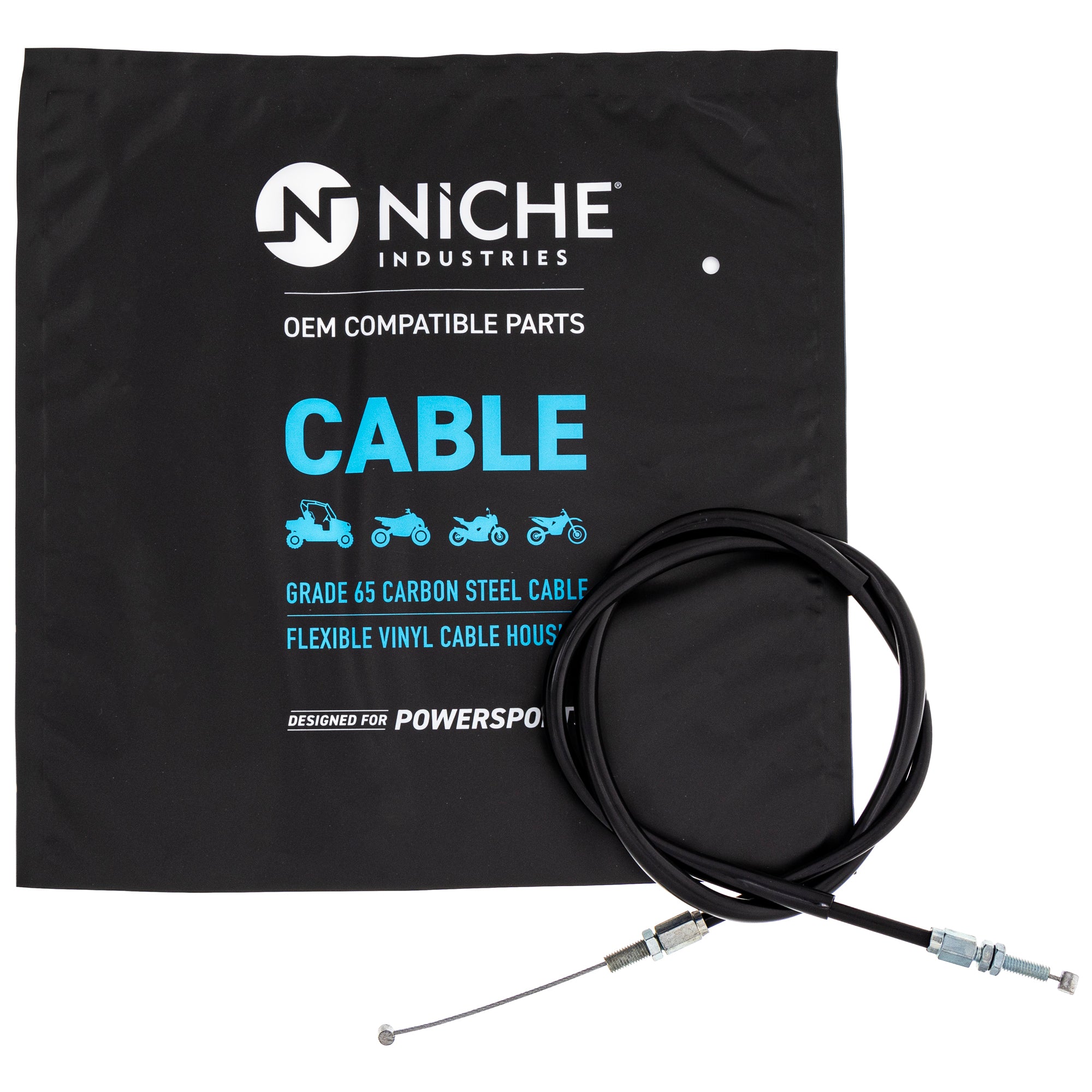 NICHE 519-CCB2848L Pull Throttle Cable for zOTHER KLX650R KLX250
