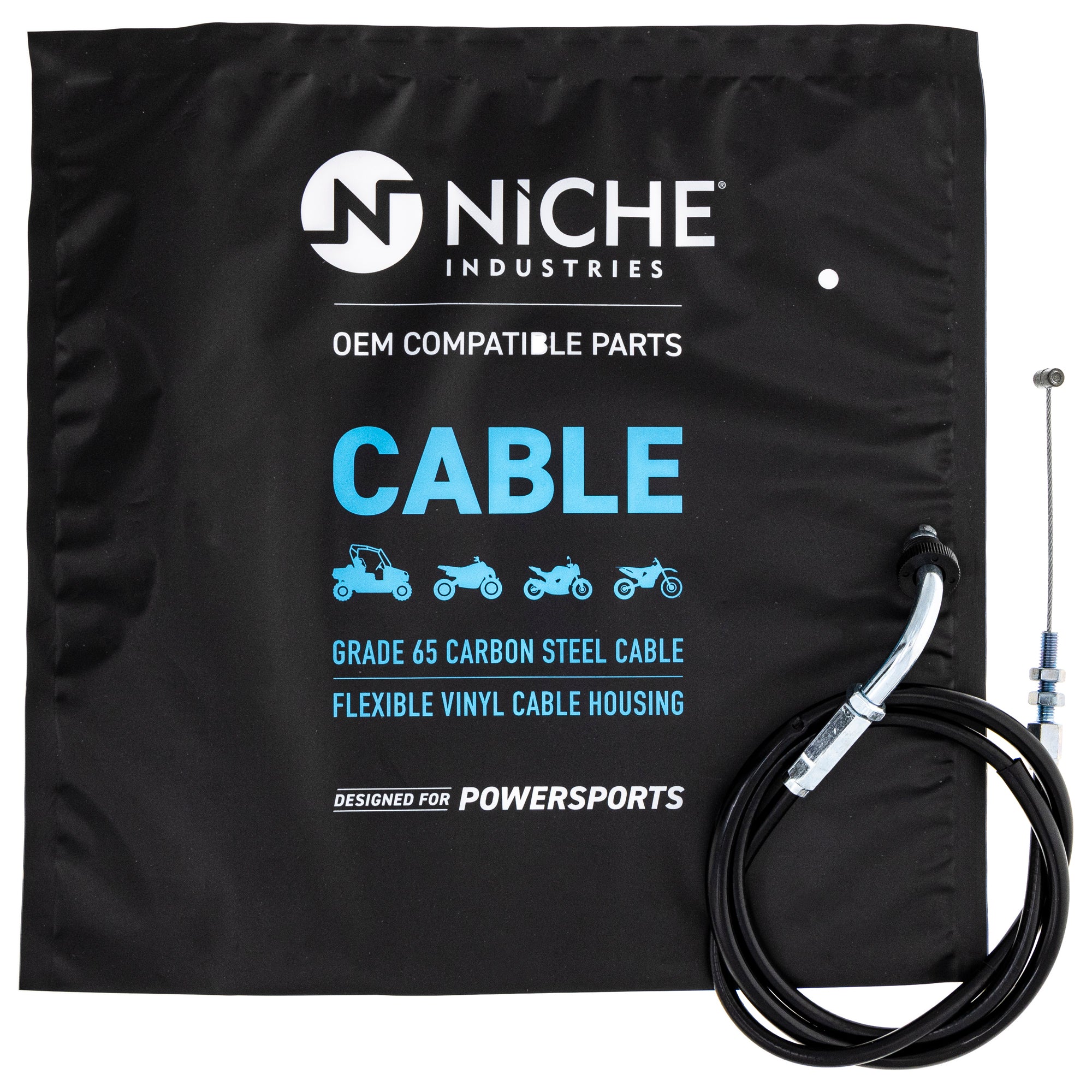 NICHE 519-CCB2851L Throttle Cable for zOTHER GS750N GS750EN GS750EC