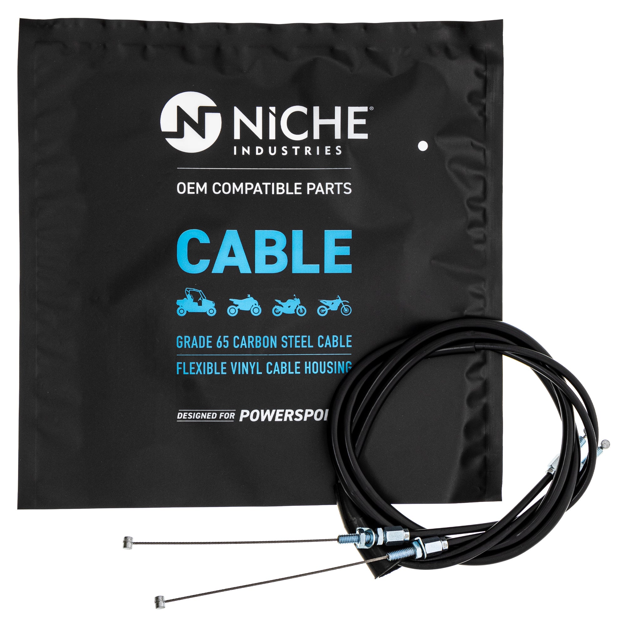 NICHE 519-CCB2881L Throttle Cable Set for zOTHER CRF250R