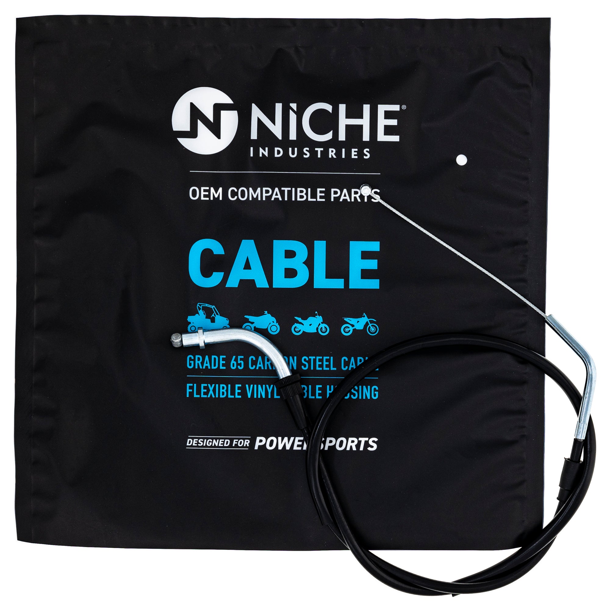 NICHE 519-CCB2816L Throttle Cable for zOTHER Virago FZ600