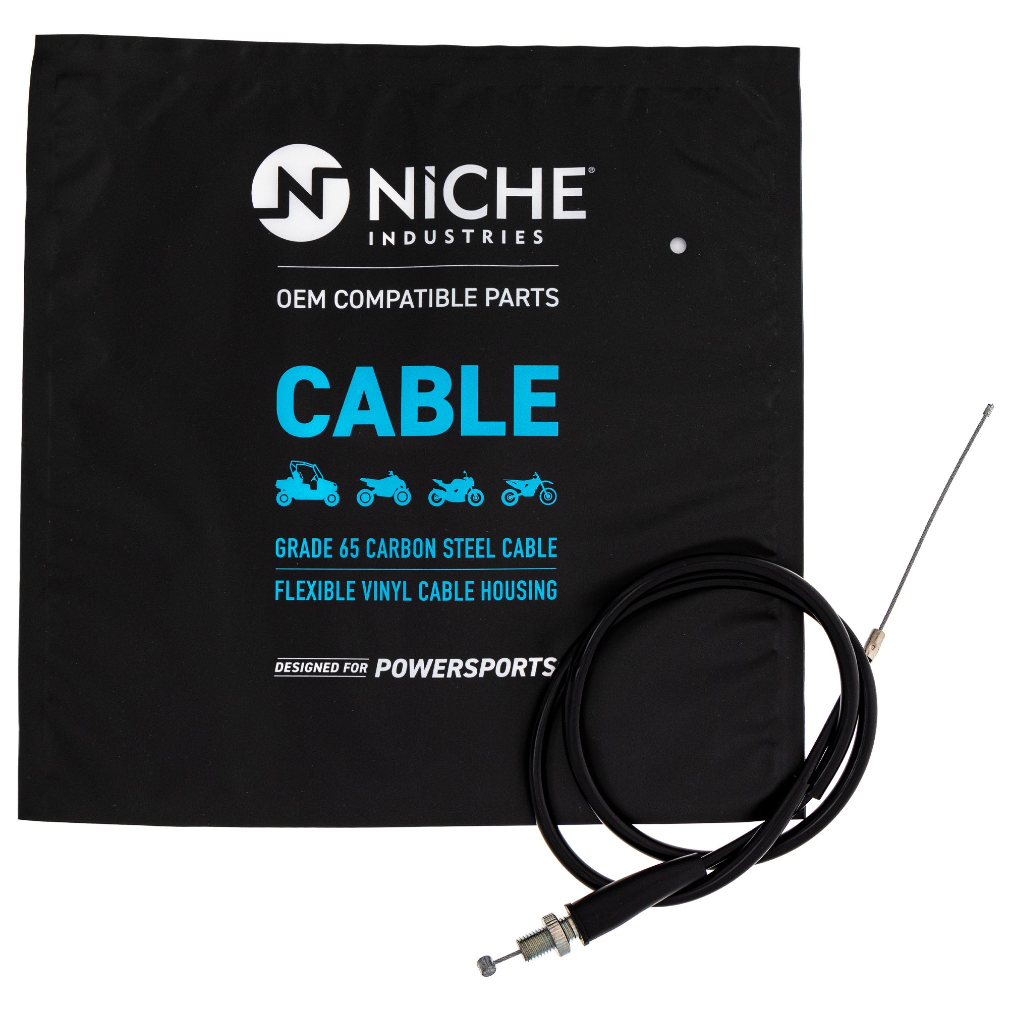 NICHE 519-CCB2965L Throttle Cable for zOTHER Virago Seca CR80R
