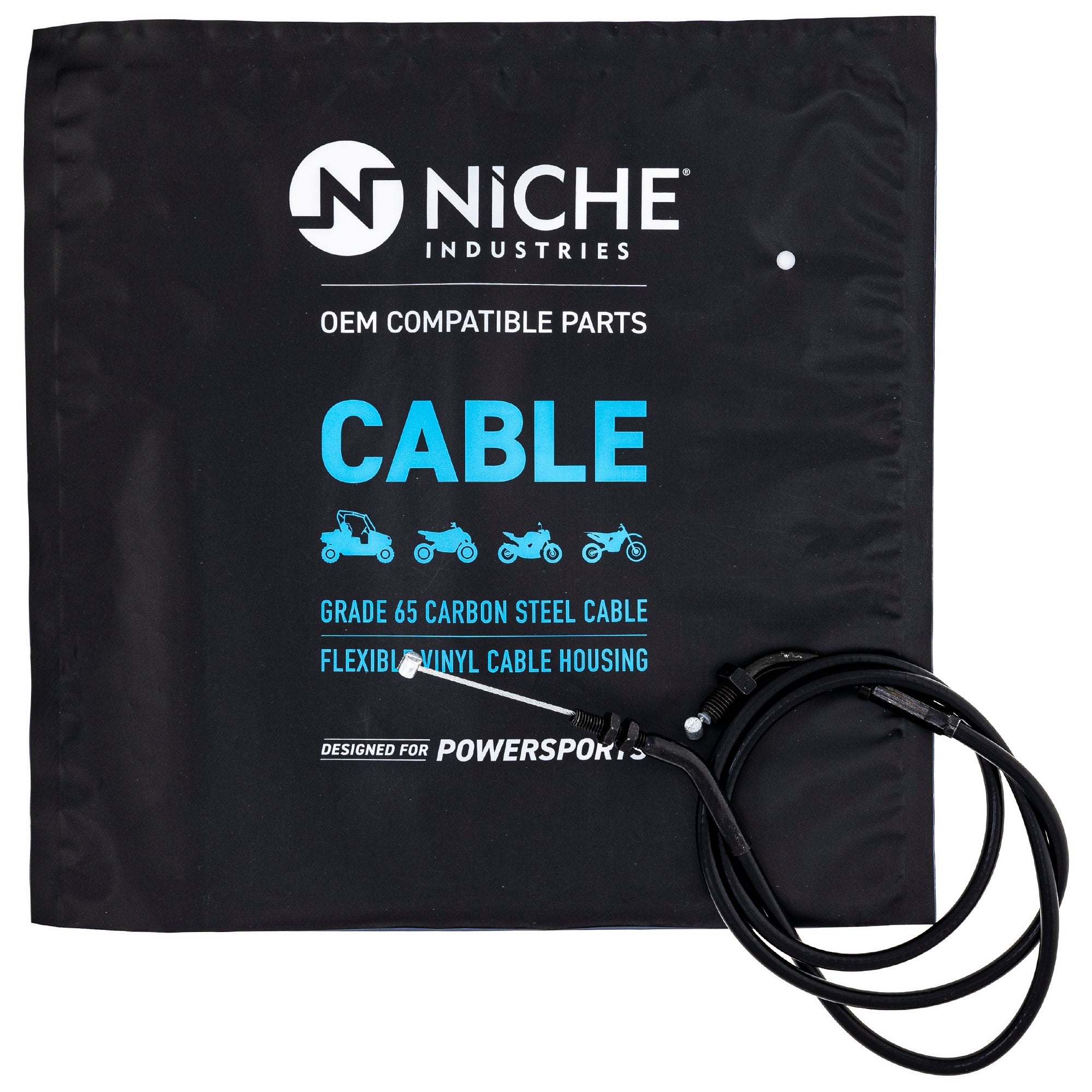 NICHE 519-CCB2969L Throttle Cable for zOTHER KZ750