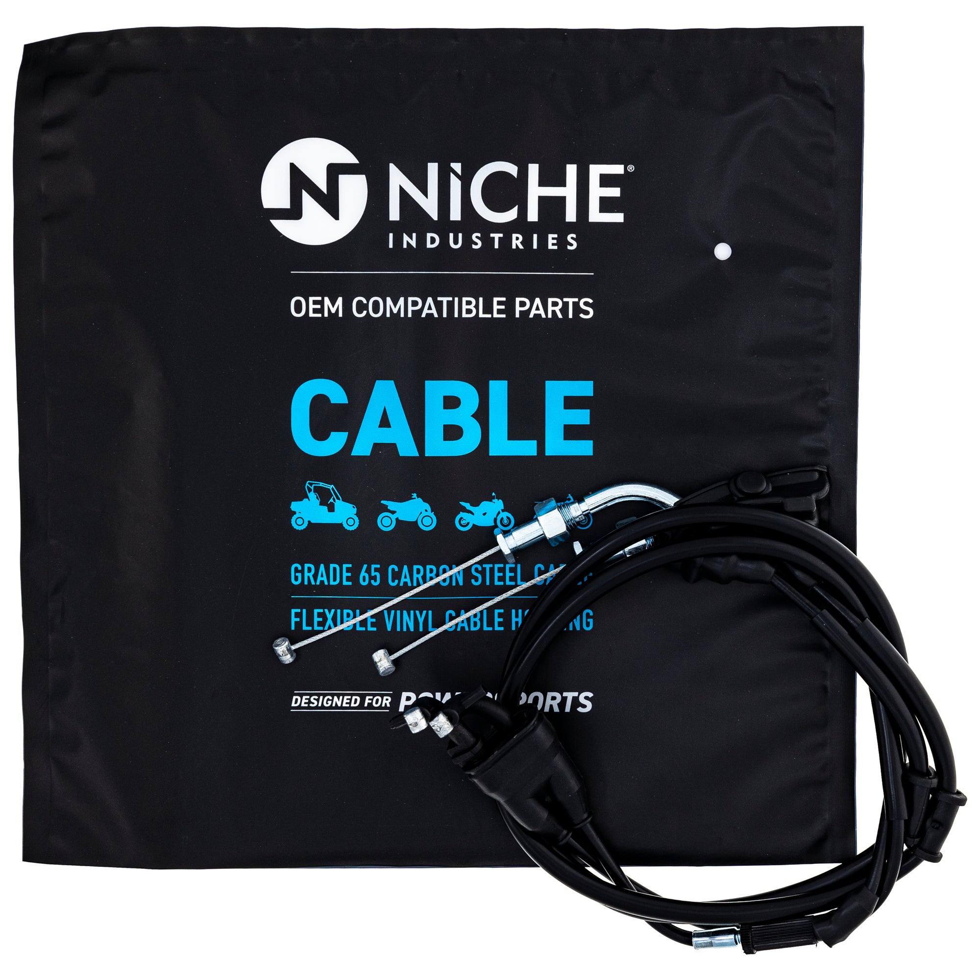 NICHE 519-CCB2907L Throttle Cable Set for zOTHER YZ450FX YZ450F