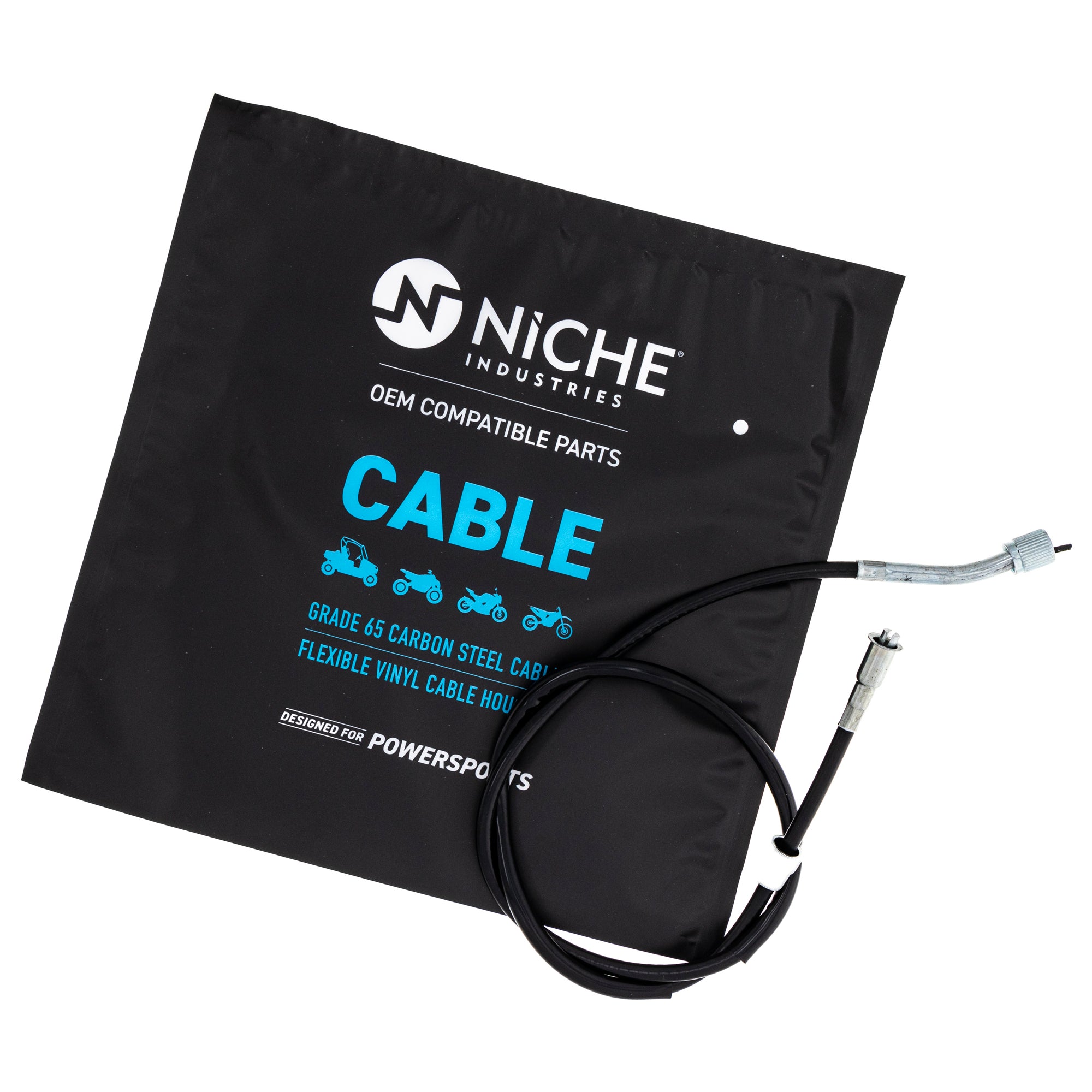 NICHE 519-CCB2027L Speedometer Cable for zOTHER TS250 Quadrunner