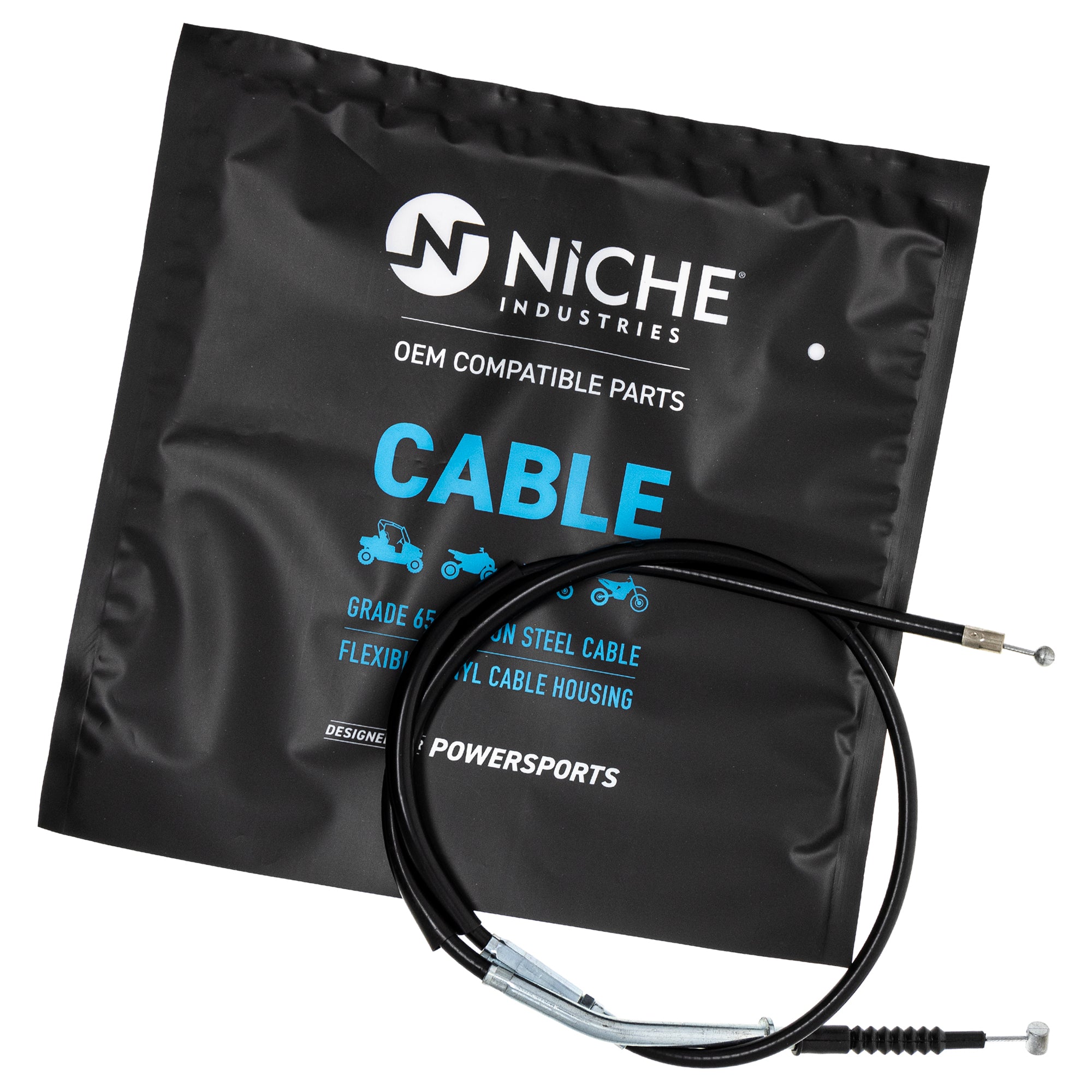 NICHE 519-CCB2021L Front Brake Cable for zOTHER Quadsport Quadrunner