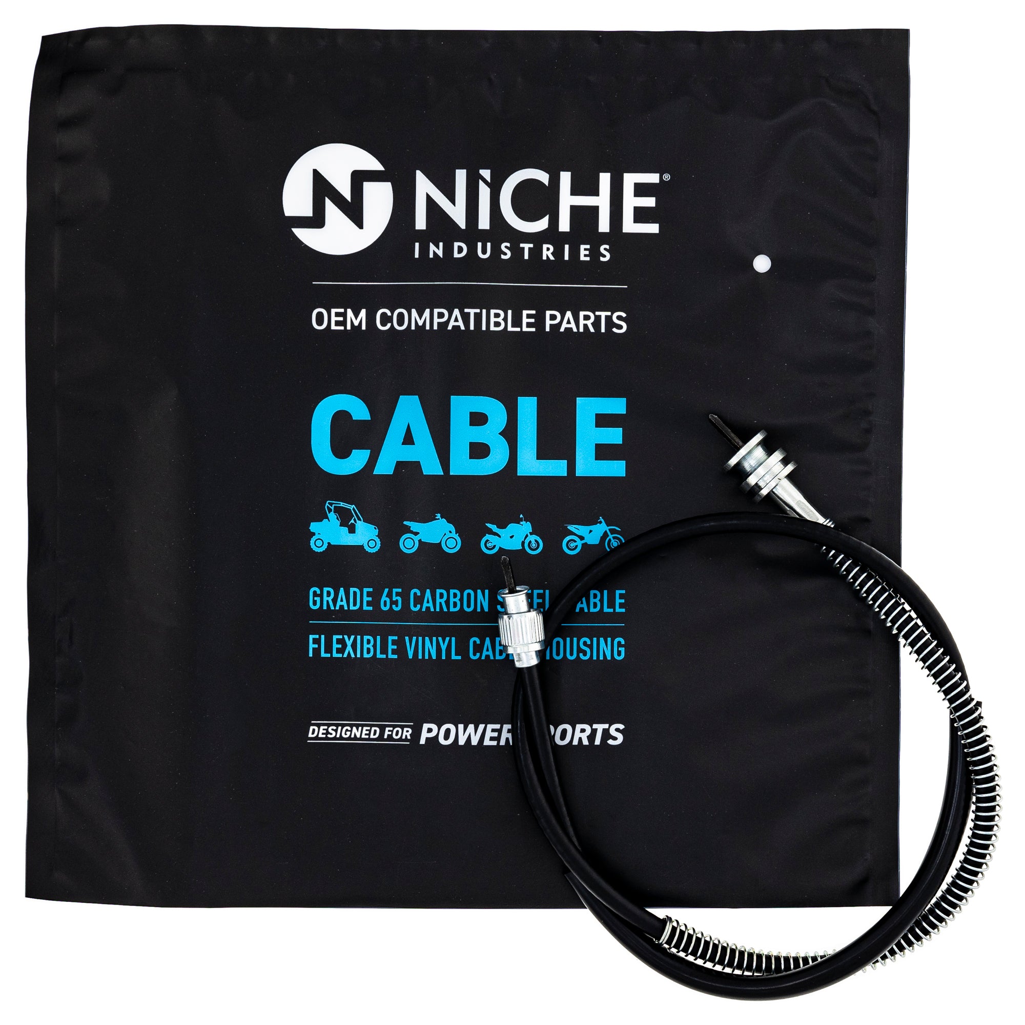 NICHE 519-CCB2035L Tachometer Cable for zOTHER XT350 XT250 Tecate