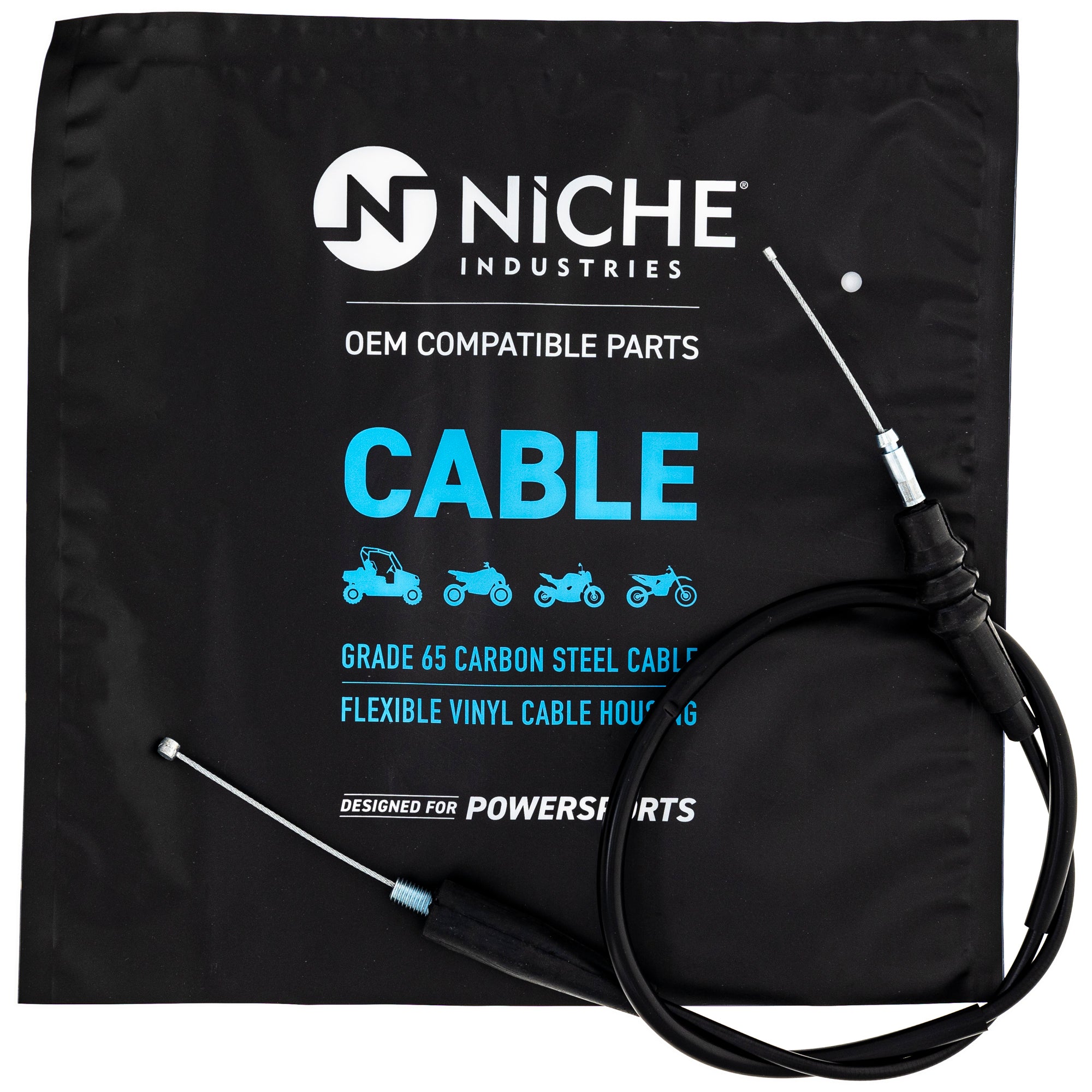 NICHE 519-CCB2082L Throttle Cable for zOTHER KLX140RL KLX140R KLX140L