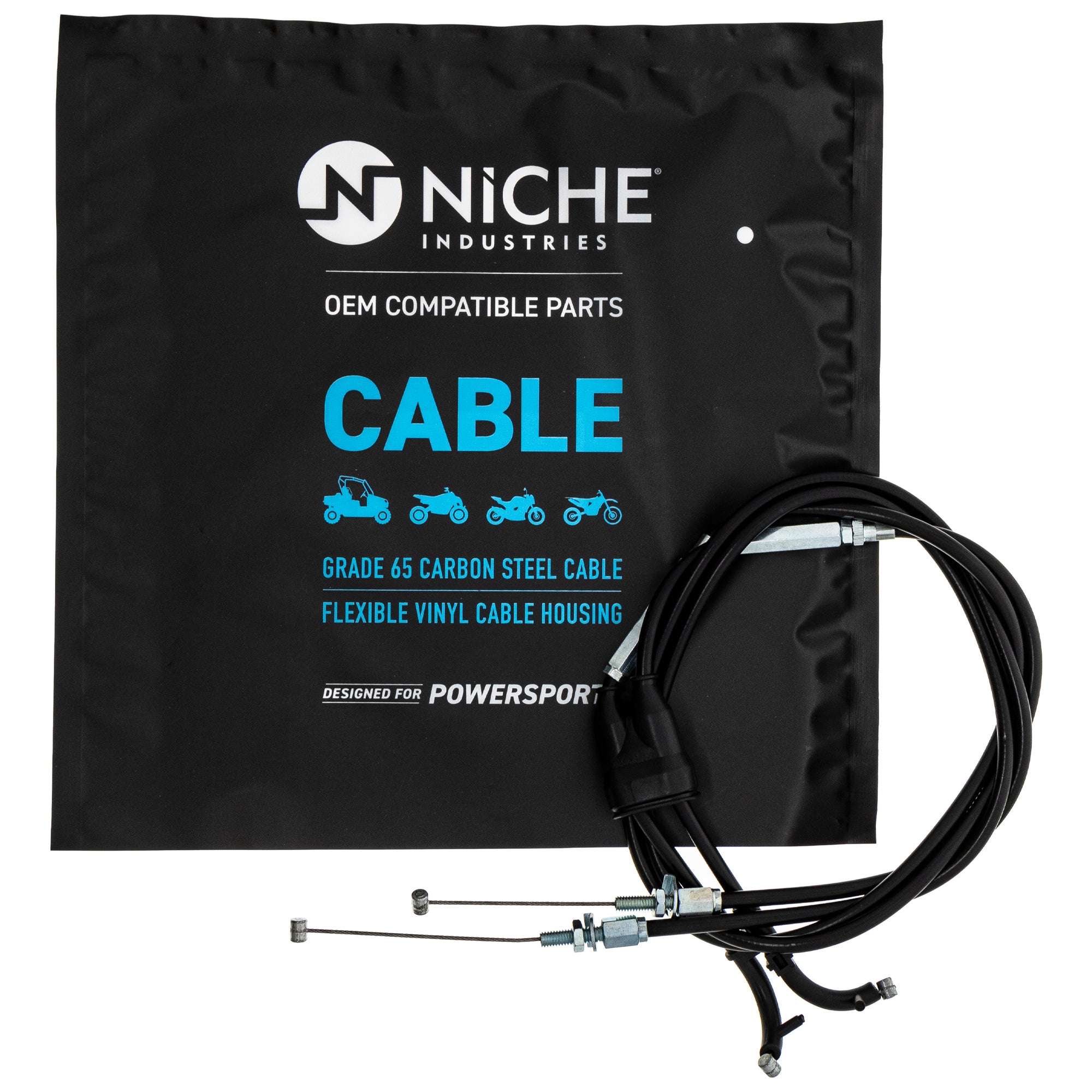 NICHE 519-CCB2083L Throttle Cable Set for zOTHER KX450F