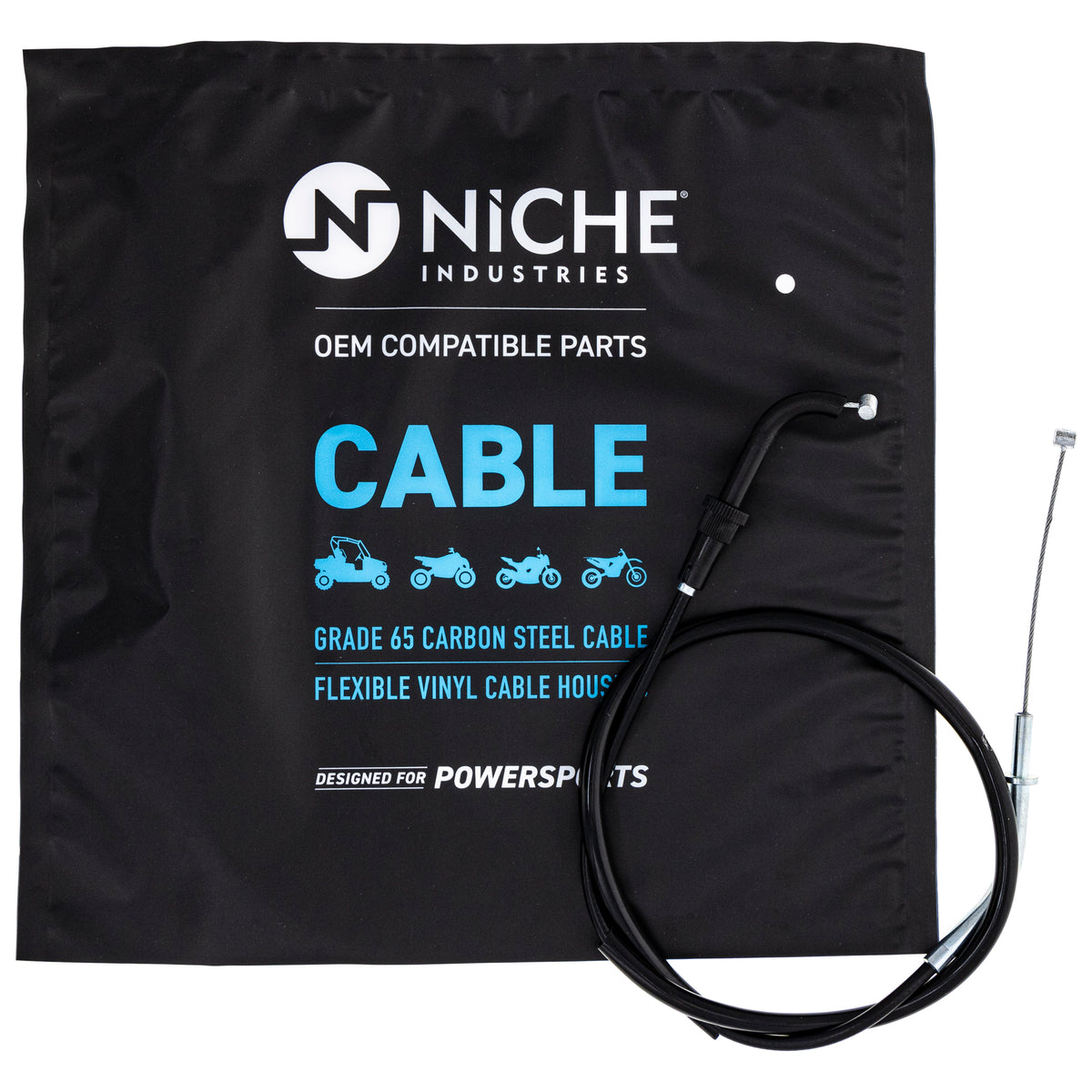 NICHE 519-CCB2099L Pull Throttle Cable for zOTHER Ninja ER-6N