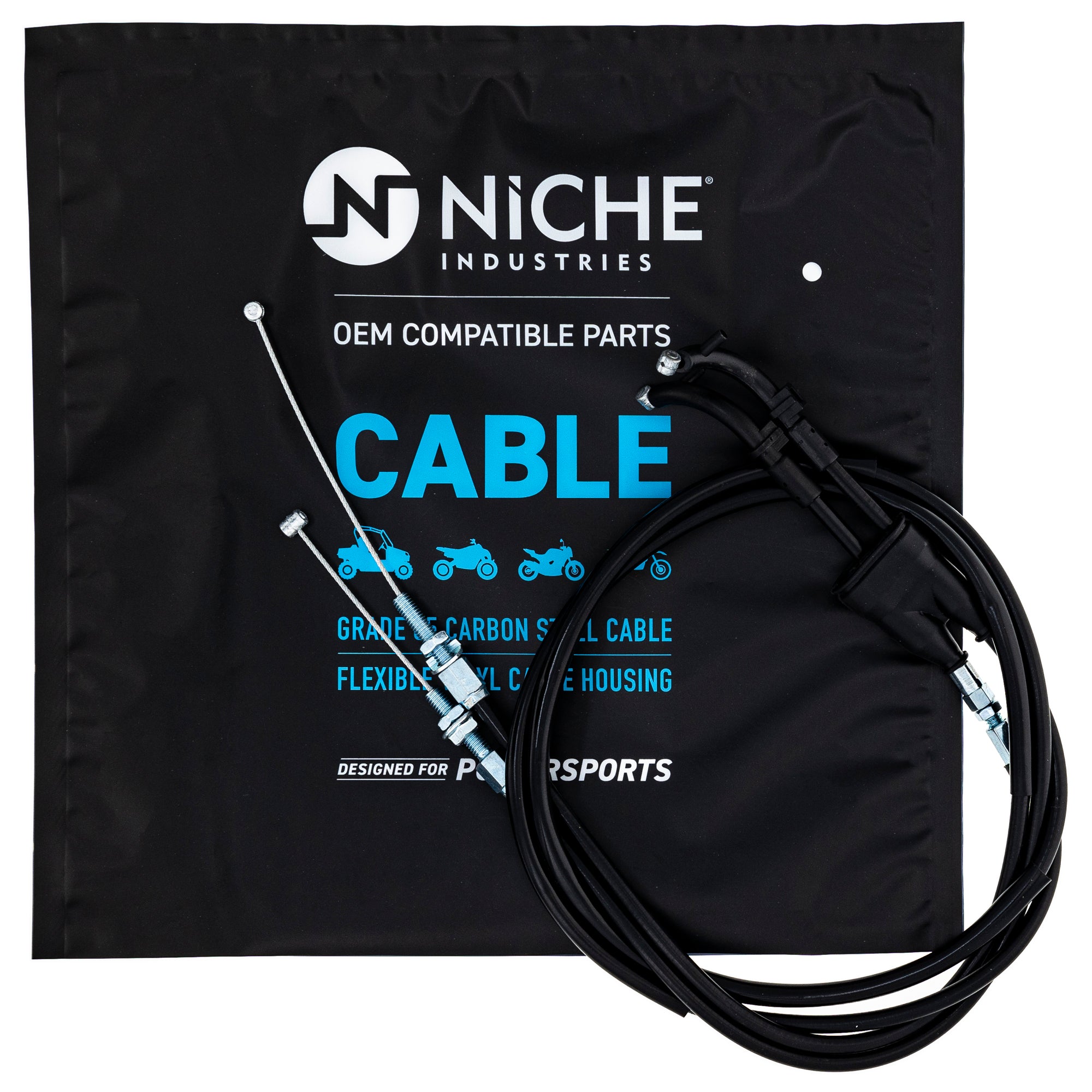 NICHE 519-CCB2090L Throttle Cable Set for zOTHER KX450F KX250