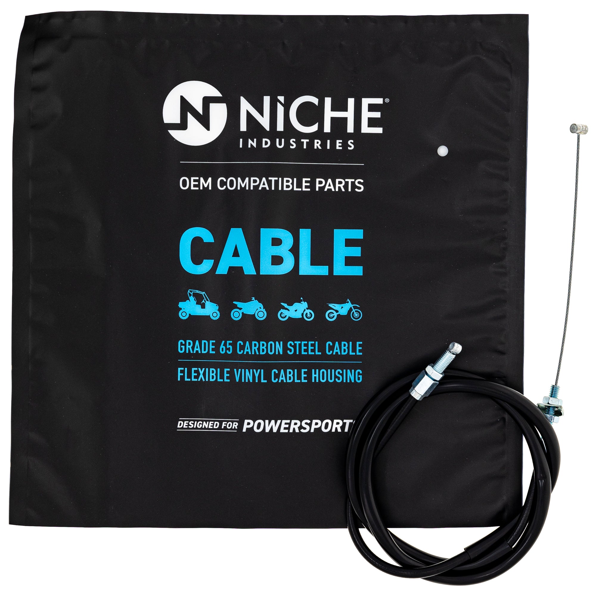 NICHE 519-CCB3234L Throttle Cable for zOTHER XR250R XR250L XL250R