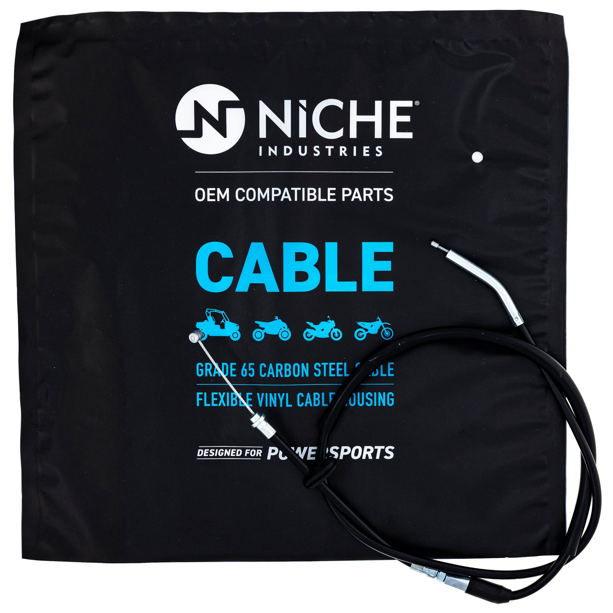 NICHE 519-CCB3231L Throttle Cable for zOTHER Quadrunner ALT50 ALT185