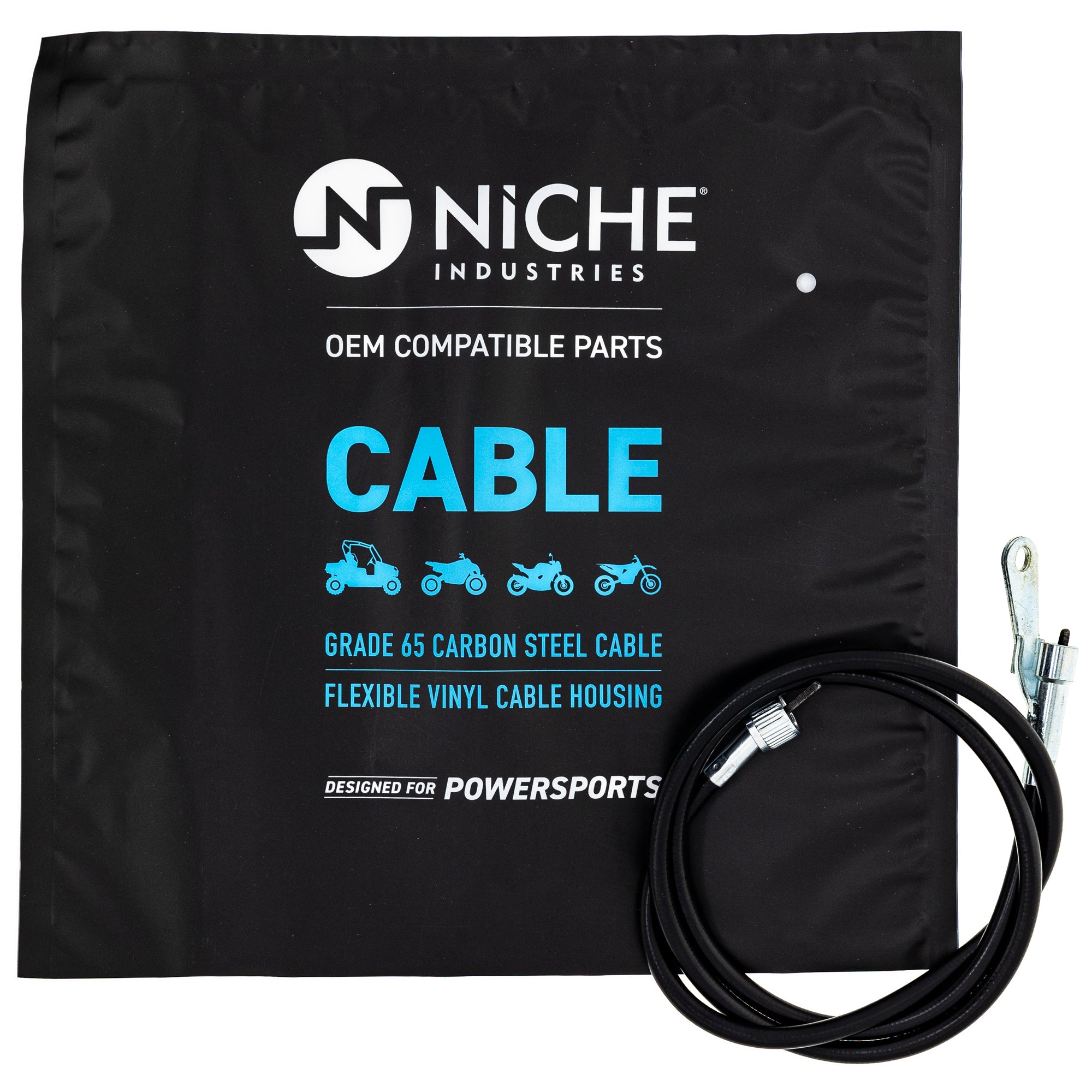 NICHE 519-CCB3242L Speedometer Cable for zOTHER XS1100 Virago Maxim