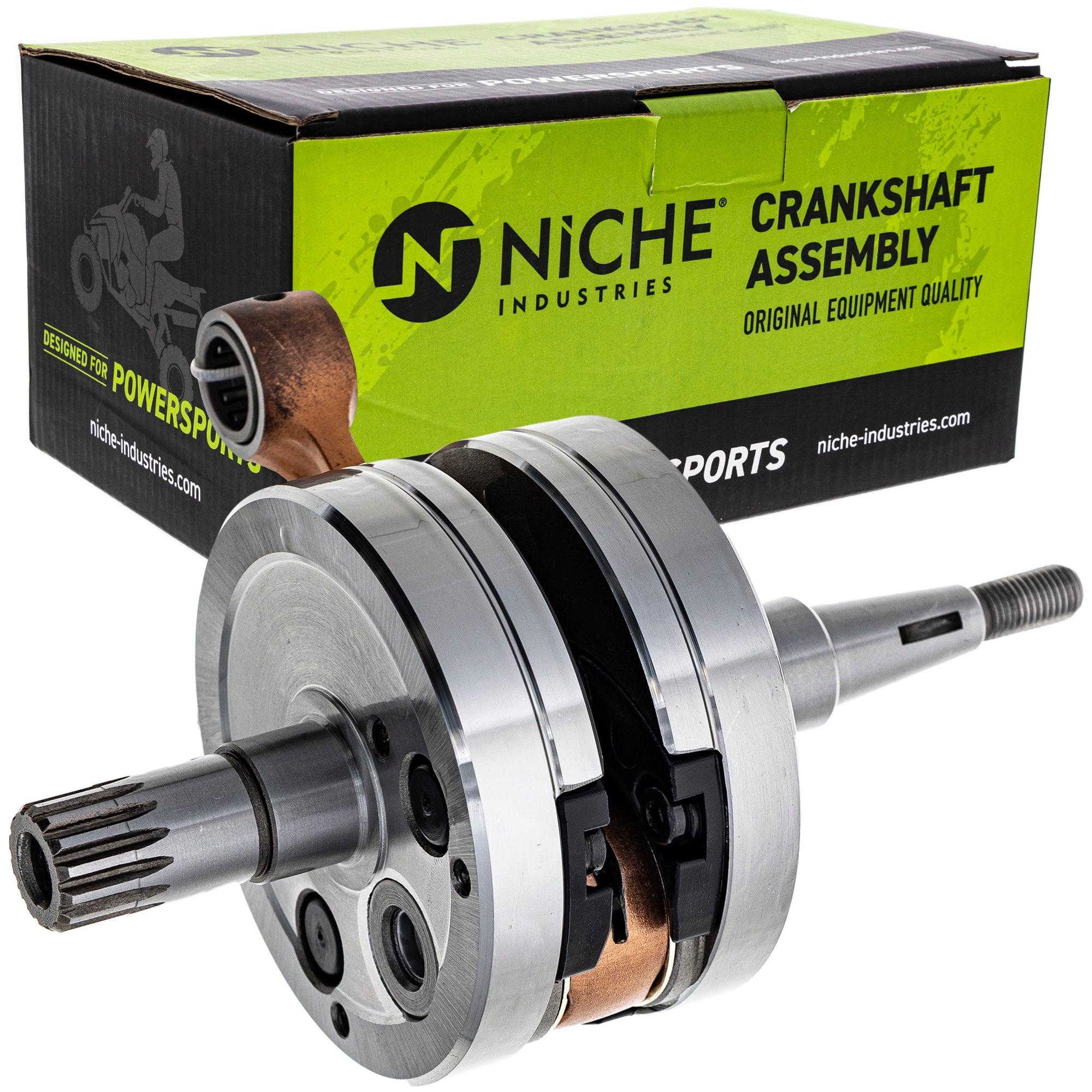 NICHE 519-CCS2250H Crankshaft Assembly for YZ80 YZ125