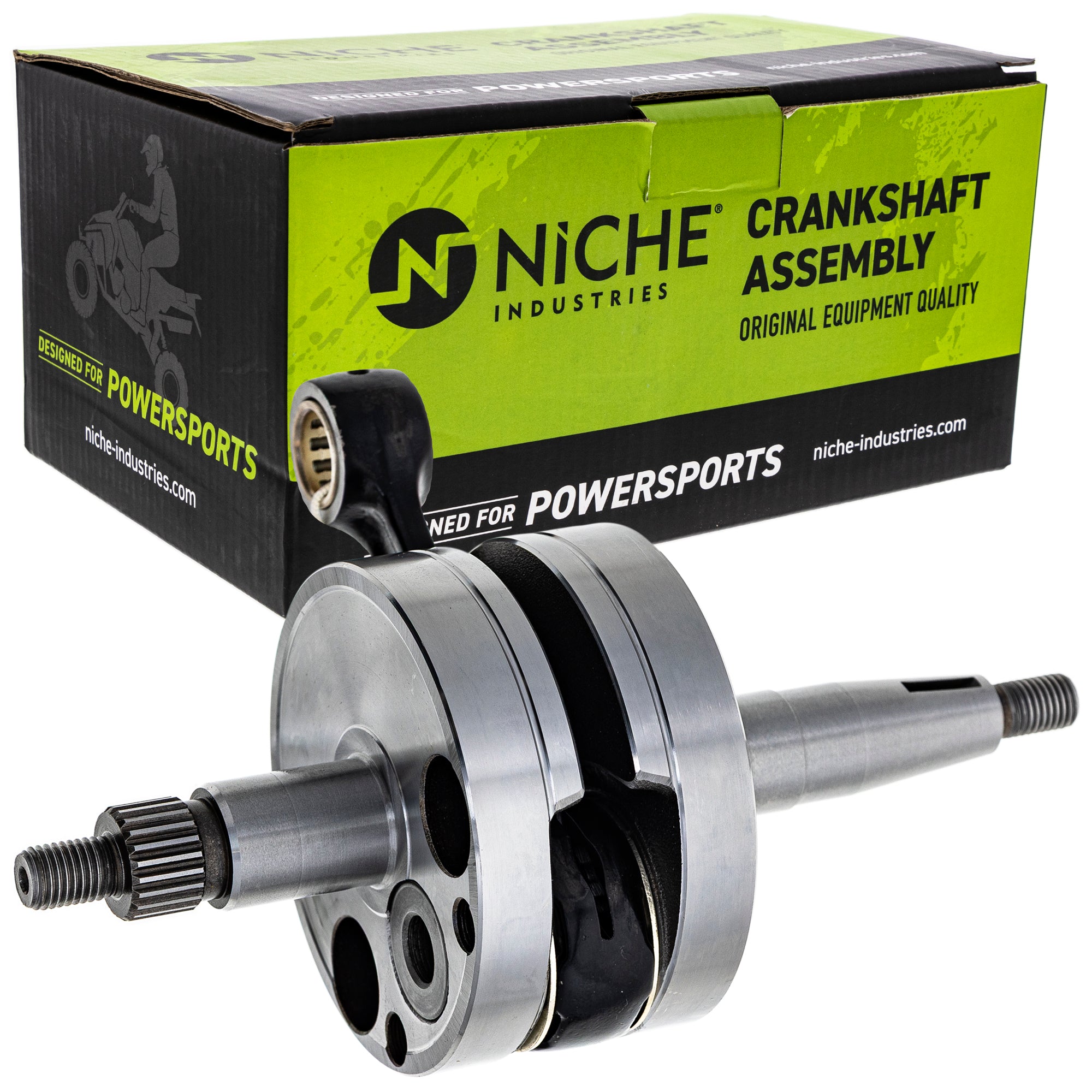 NICHE 519-CCS2265H Crankshaft Assembly for KX85 KX100