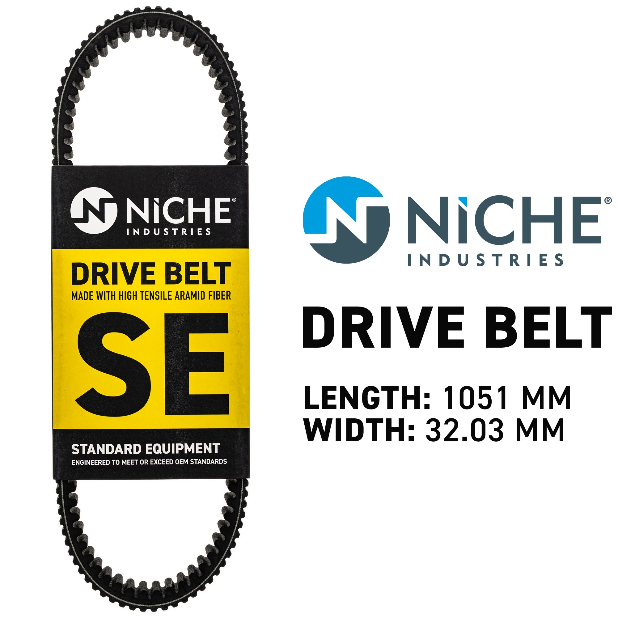 NICHE 519-CDB2293T Drive Belt for RZR ACE