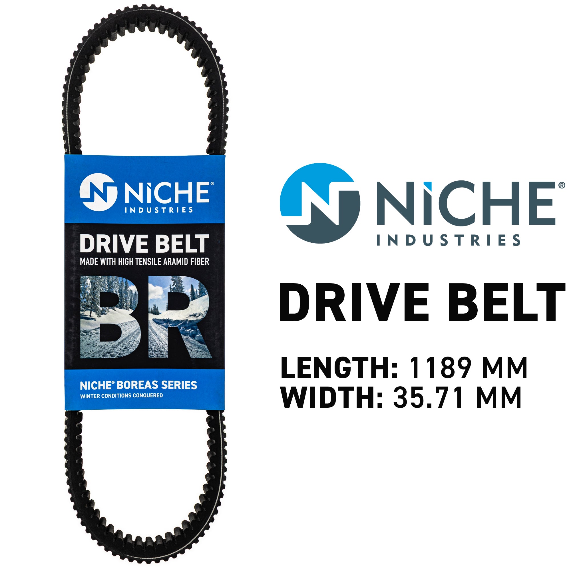 NICHE 519-CDB2291T Drive Belt for Cat