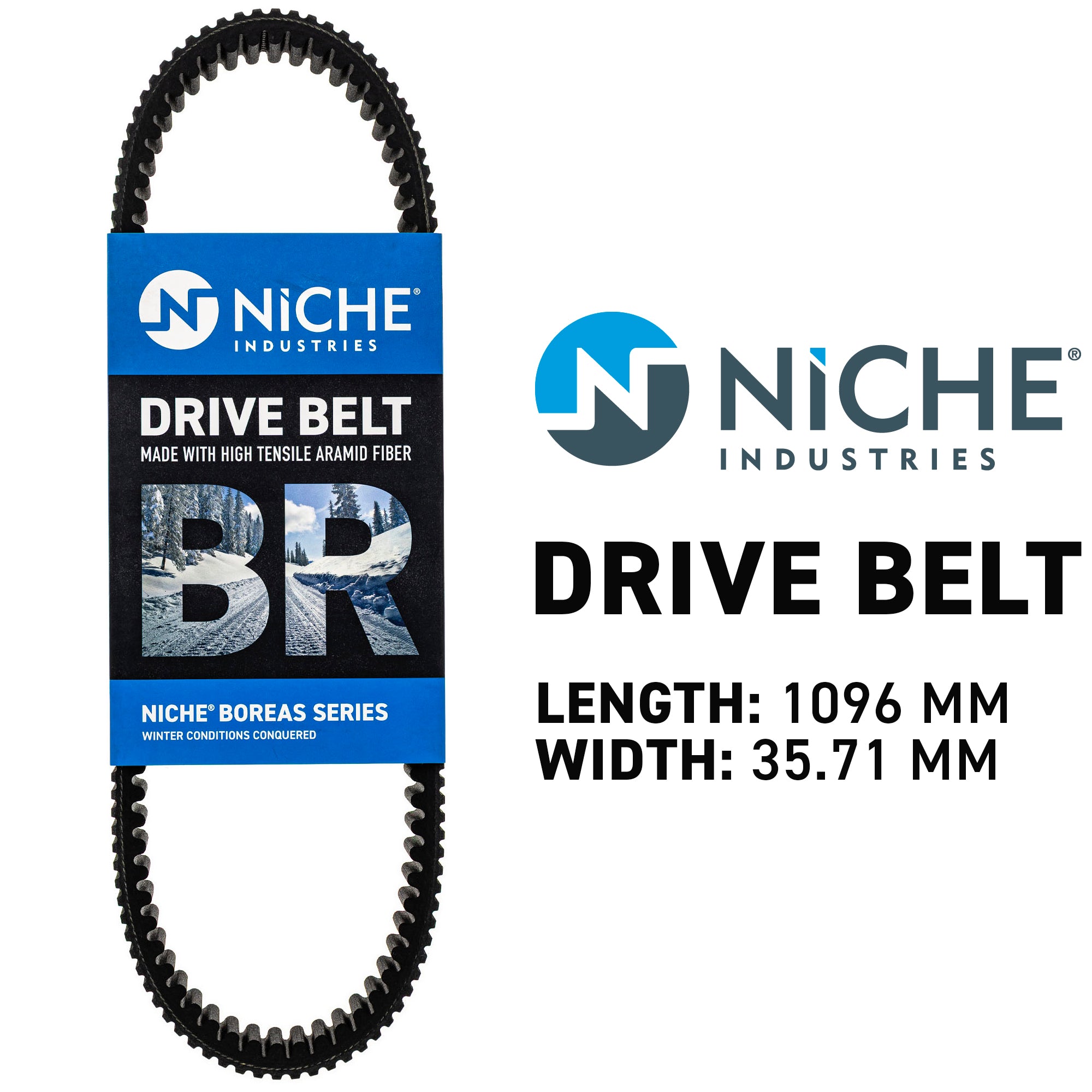 NICHE 519-CDB2206T Drive Belt for SR Sidewinder