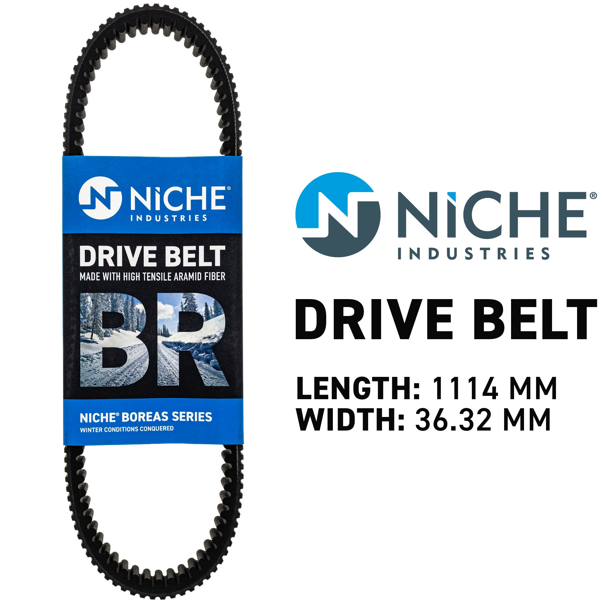 NICHE 519-CDB2216T Drive Belt for Voyager Titan Switchback SKS