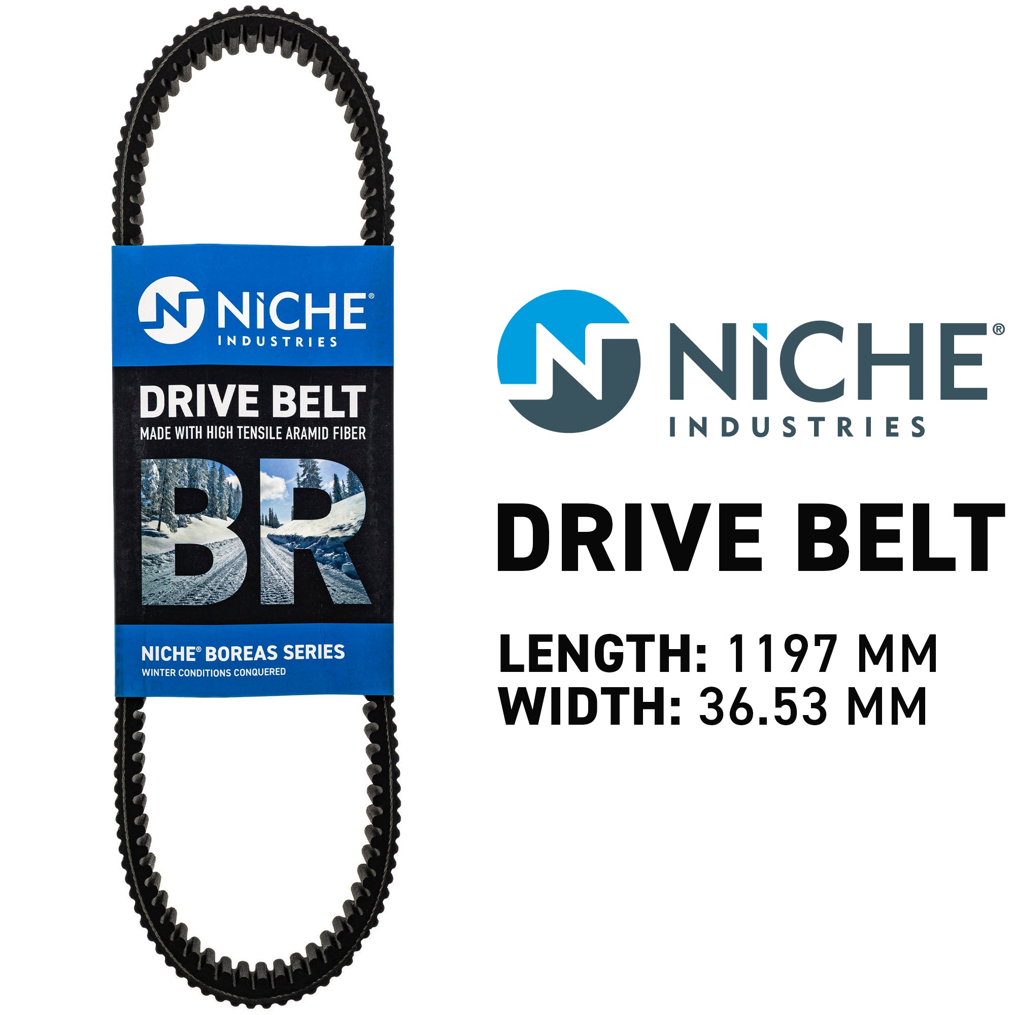 NICHE 519-CDB2210T Drive Belt for XC Storm SKS RMK