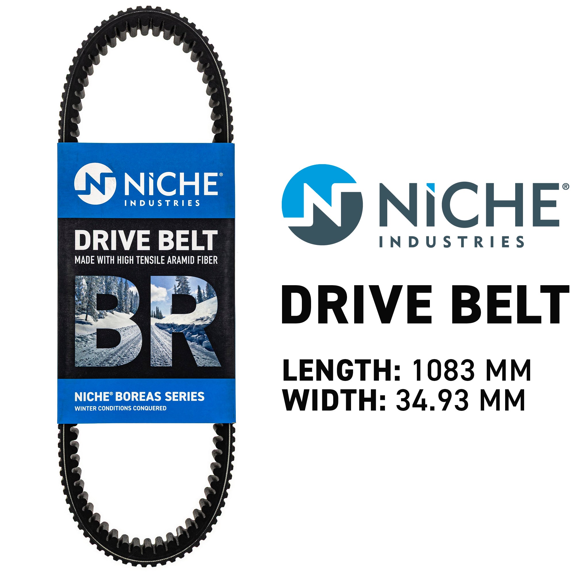 NICHE 519-CDB2322T Drive Belt for Tundra Touring Summit Skandic