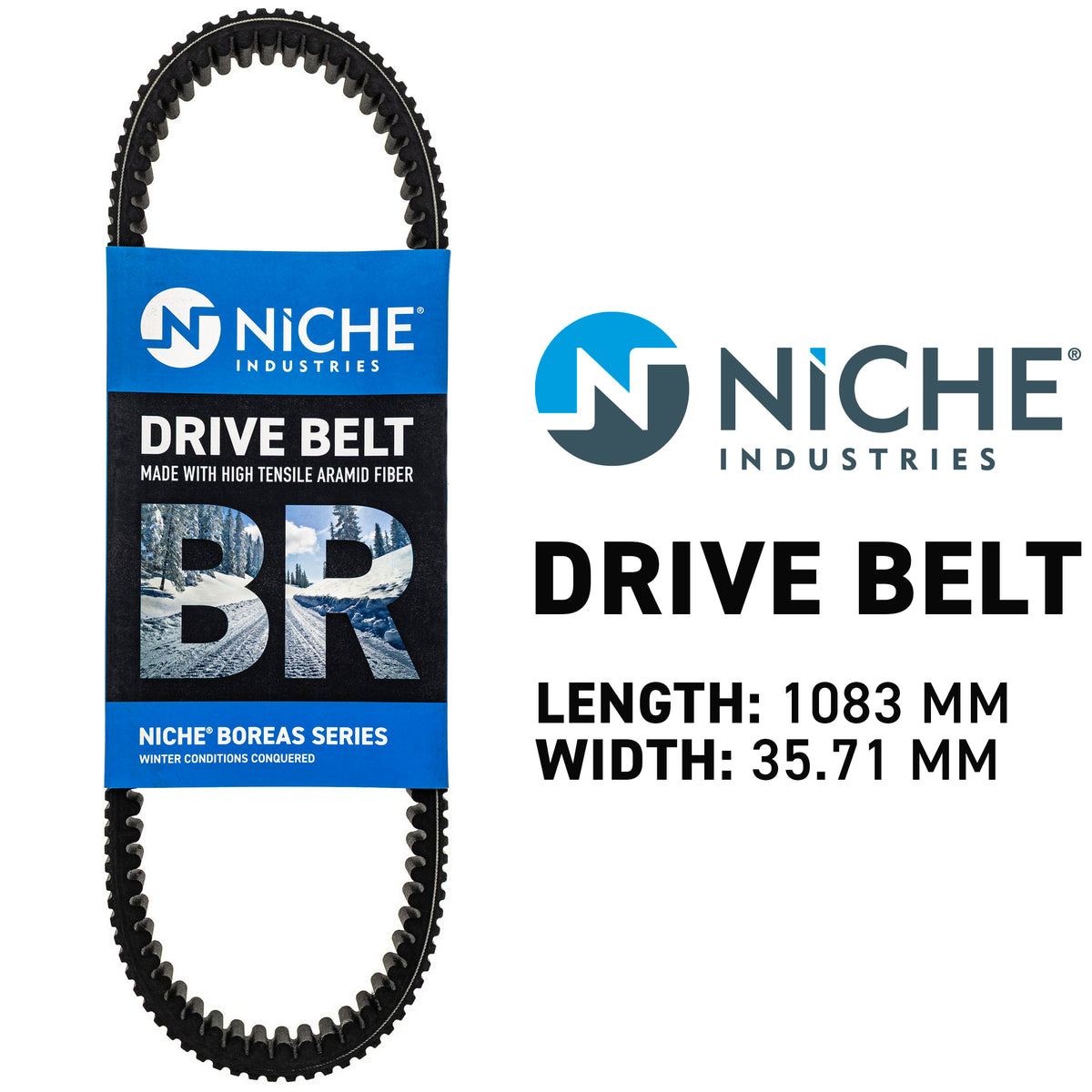 NICHE 519-CDB2327T Drive Belt for Tundra Touring Summit Skandic