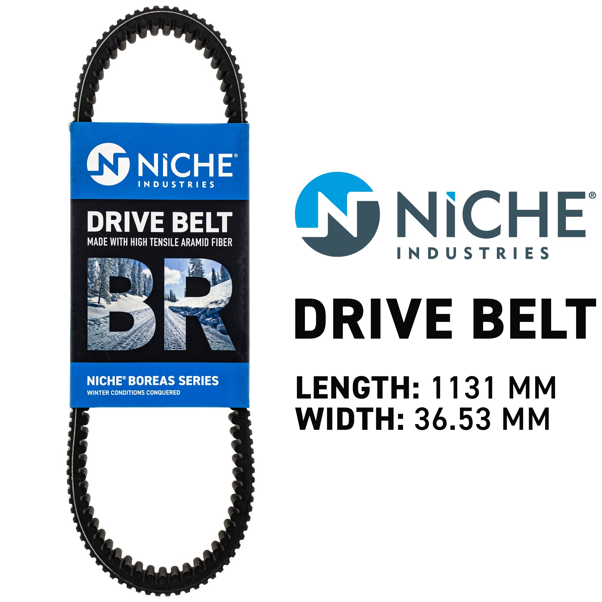 NICHE 519-CDB2335T Drive Belt for Switchback Shift IQ Dragon