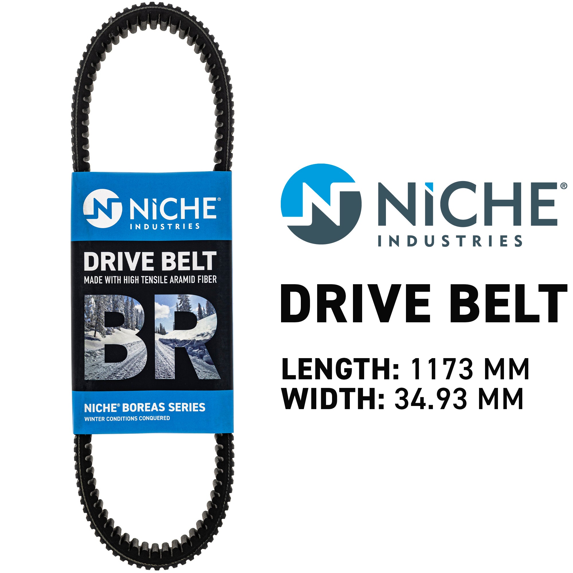 NICHE 519-CDB2343T Drive Belt for Cat