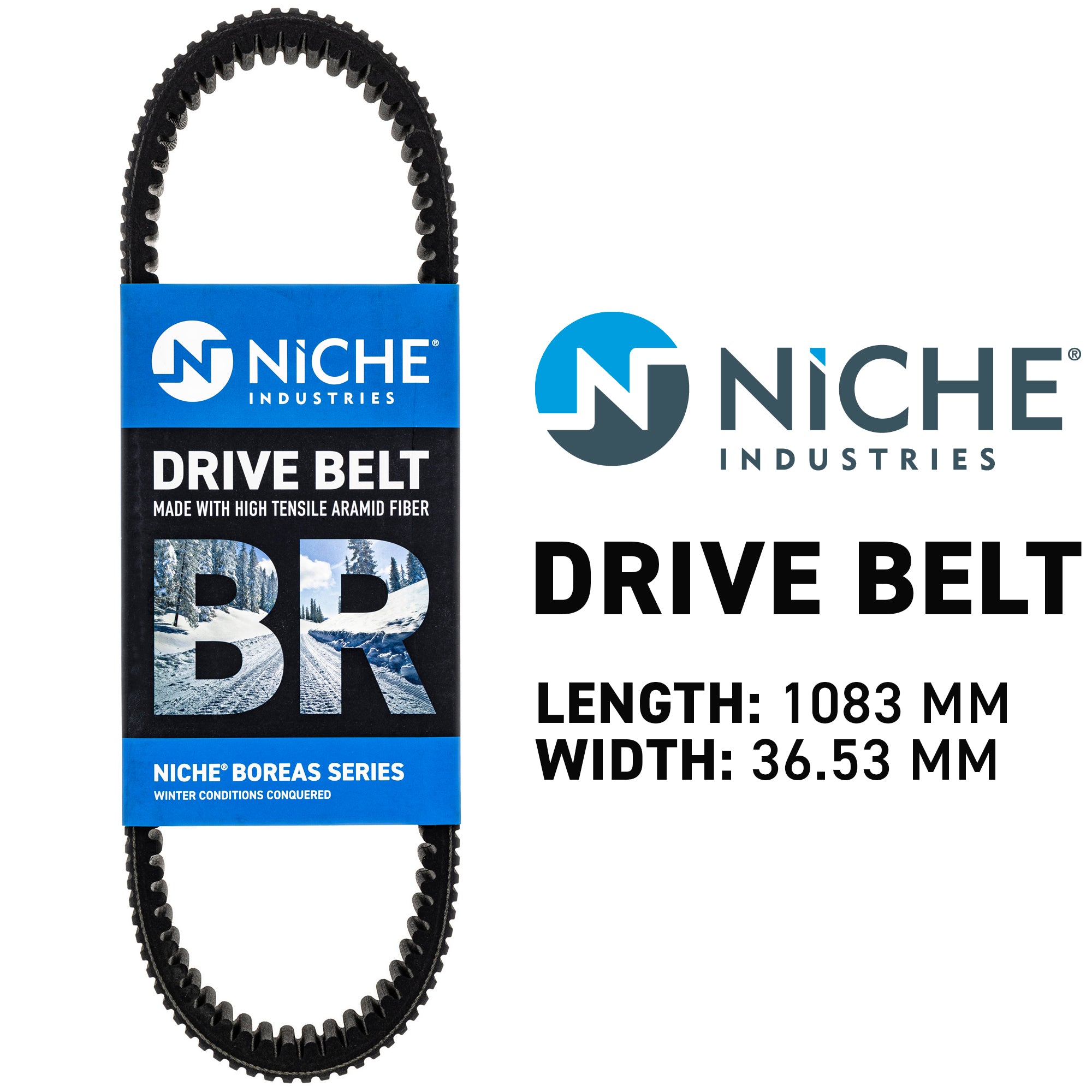 NICHE 519-CDB2345T Drive Belt for Tundra Touring Summit Skandic
