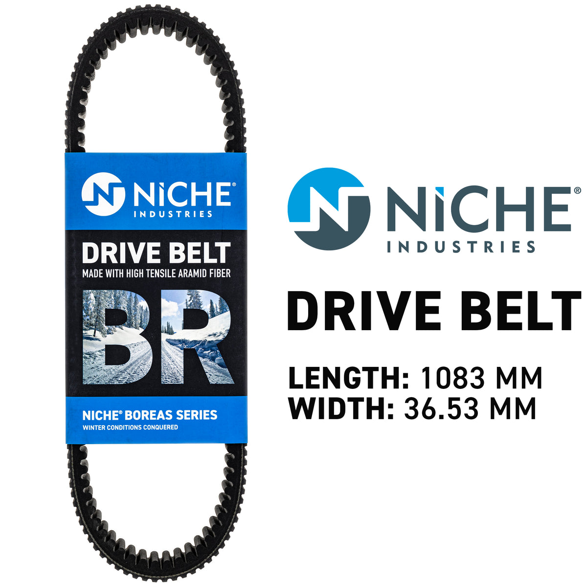 NICHE 519-CDB2345T Drive Belt for Summit MX Mach Grand