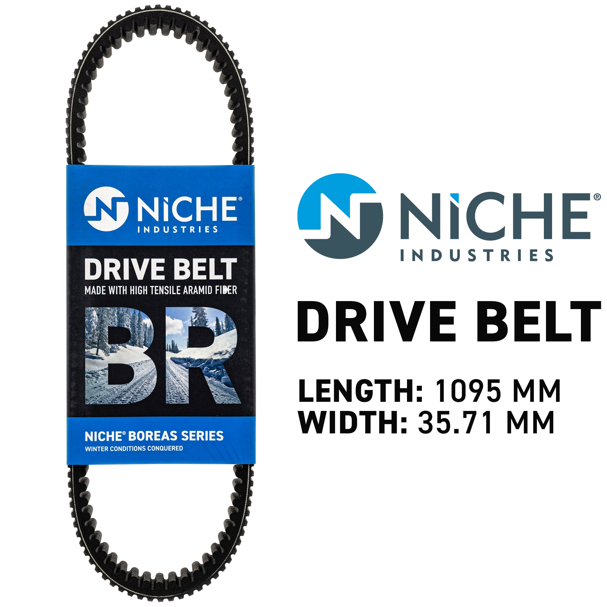 NICHE 519-CDB2348T Drive Belt for Tundra Touring Summit Skandic