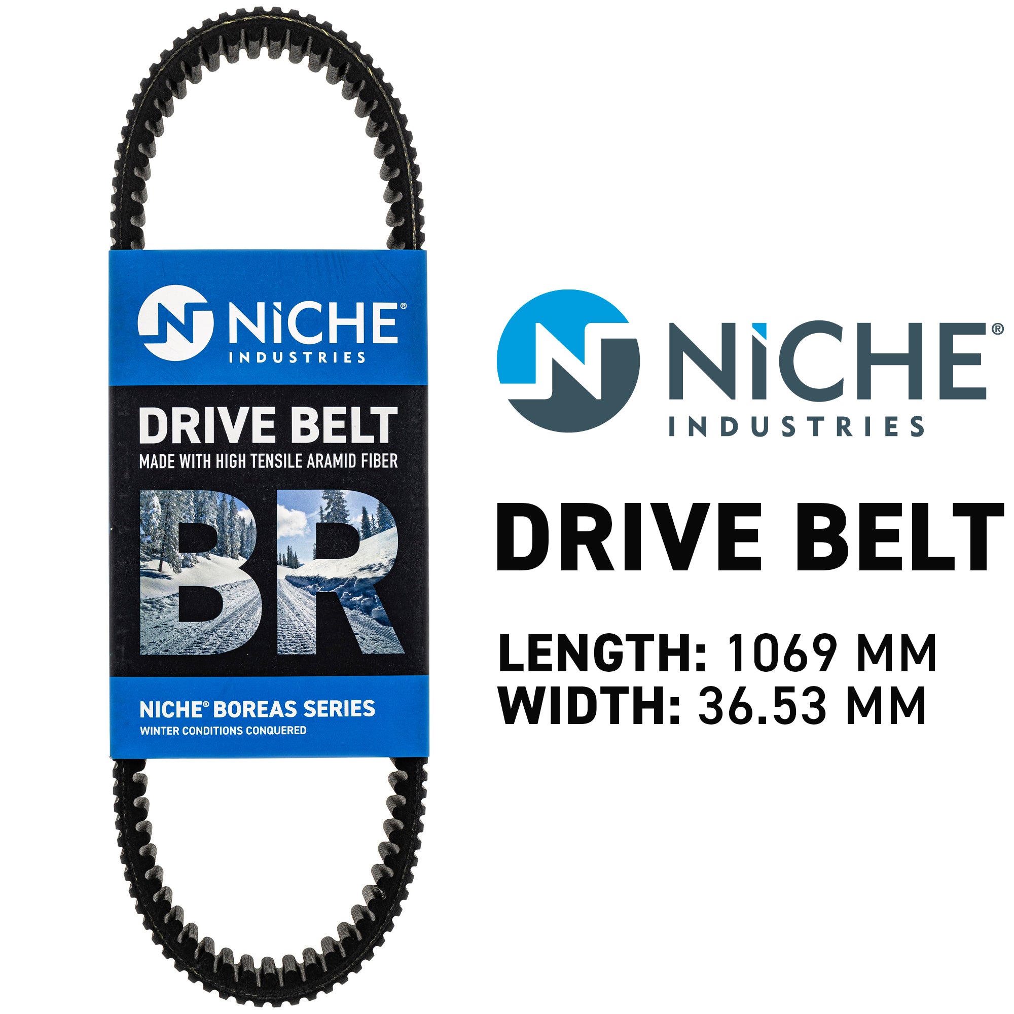 NICHE 519-CDB2349T Drive Belt for Cat