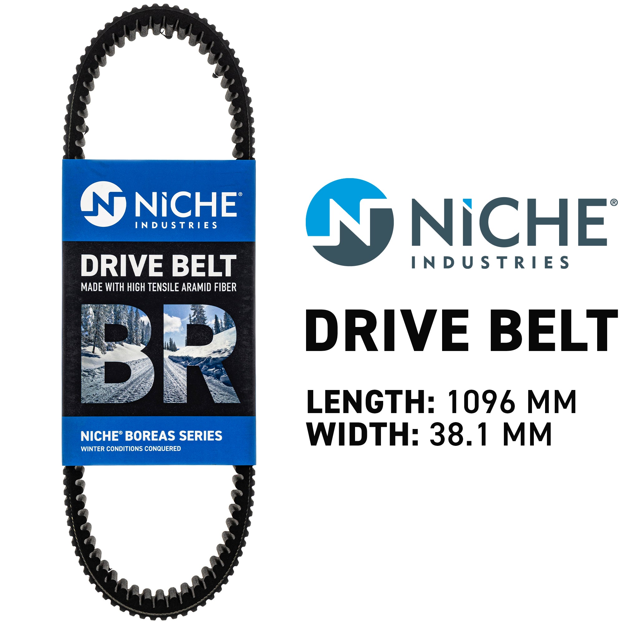 NICHE 519-CDB2355T Drive Belt for Summit MX Mach
