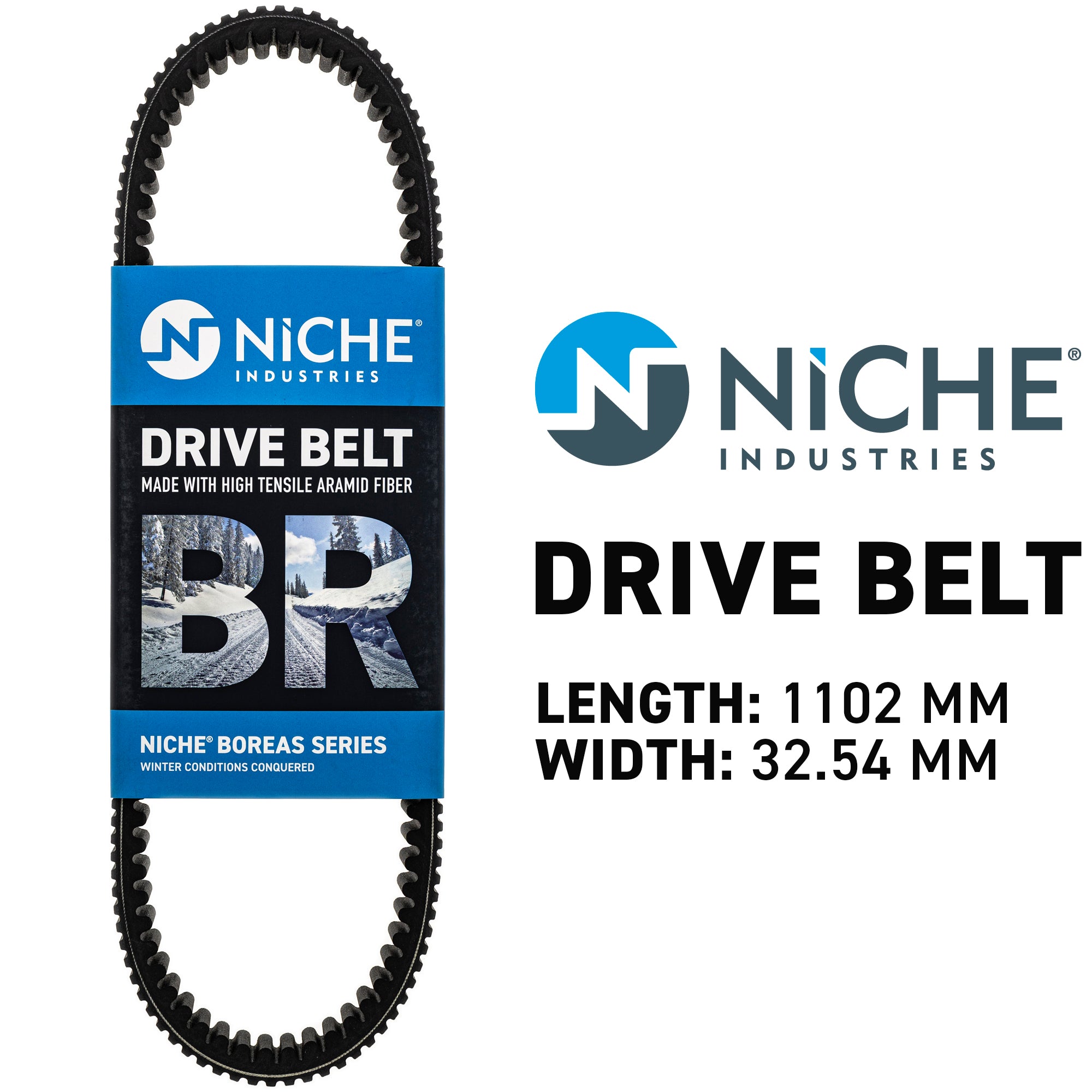NICHE 519-CDB2358T Drive Belt for Sport Classic