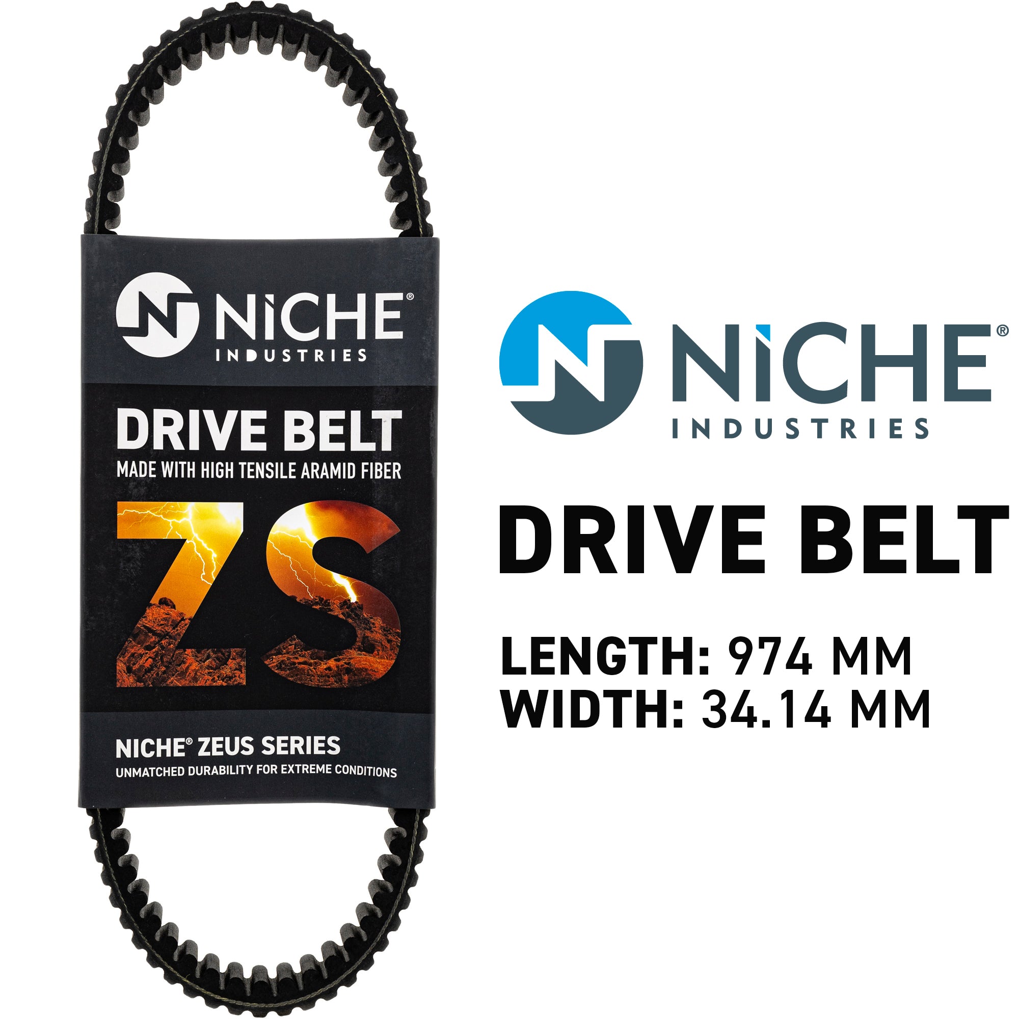 NICHE 519-CDB2359T Drive Belt for Ranger