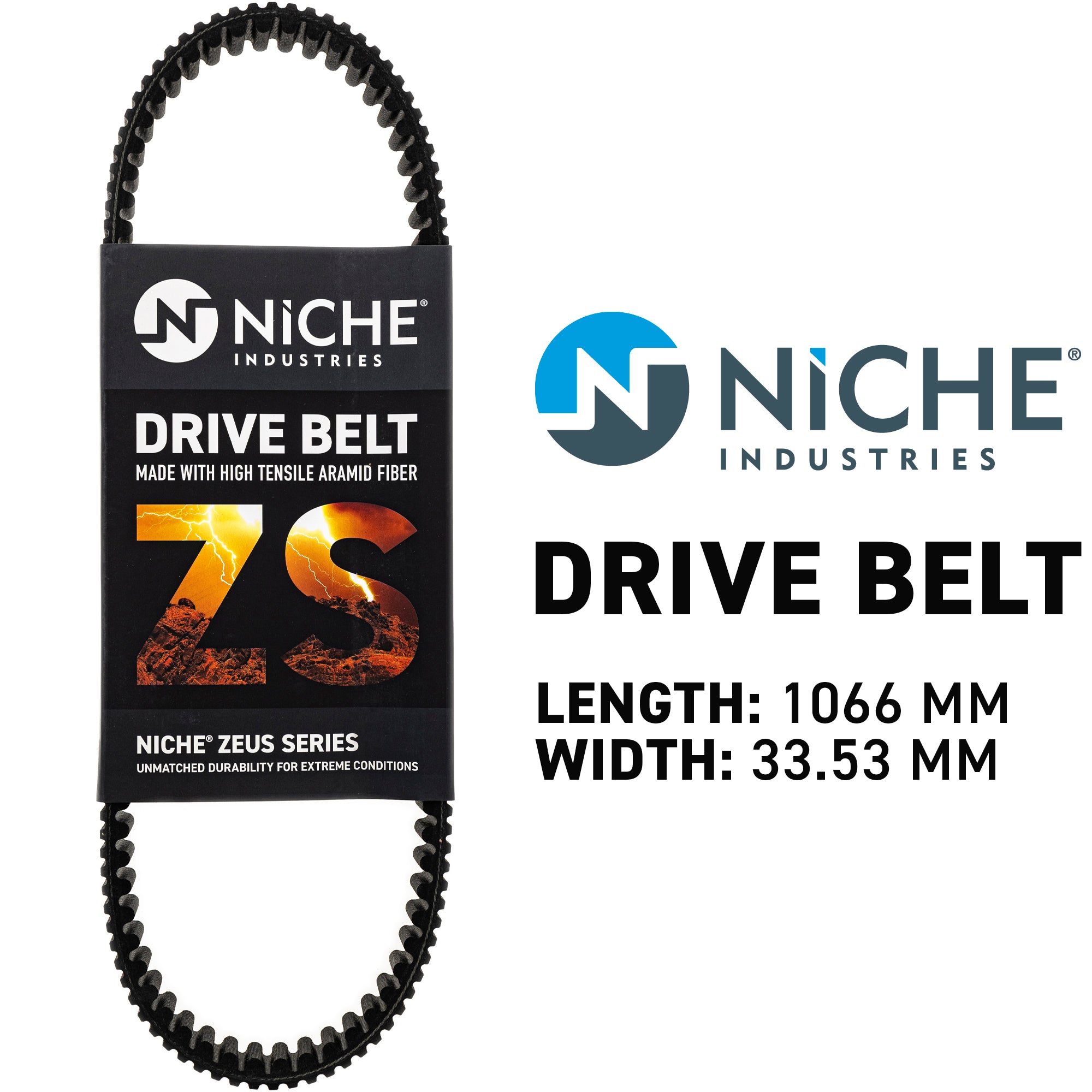 NICHE 519-CDB2351T Drive Belt for Ranger