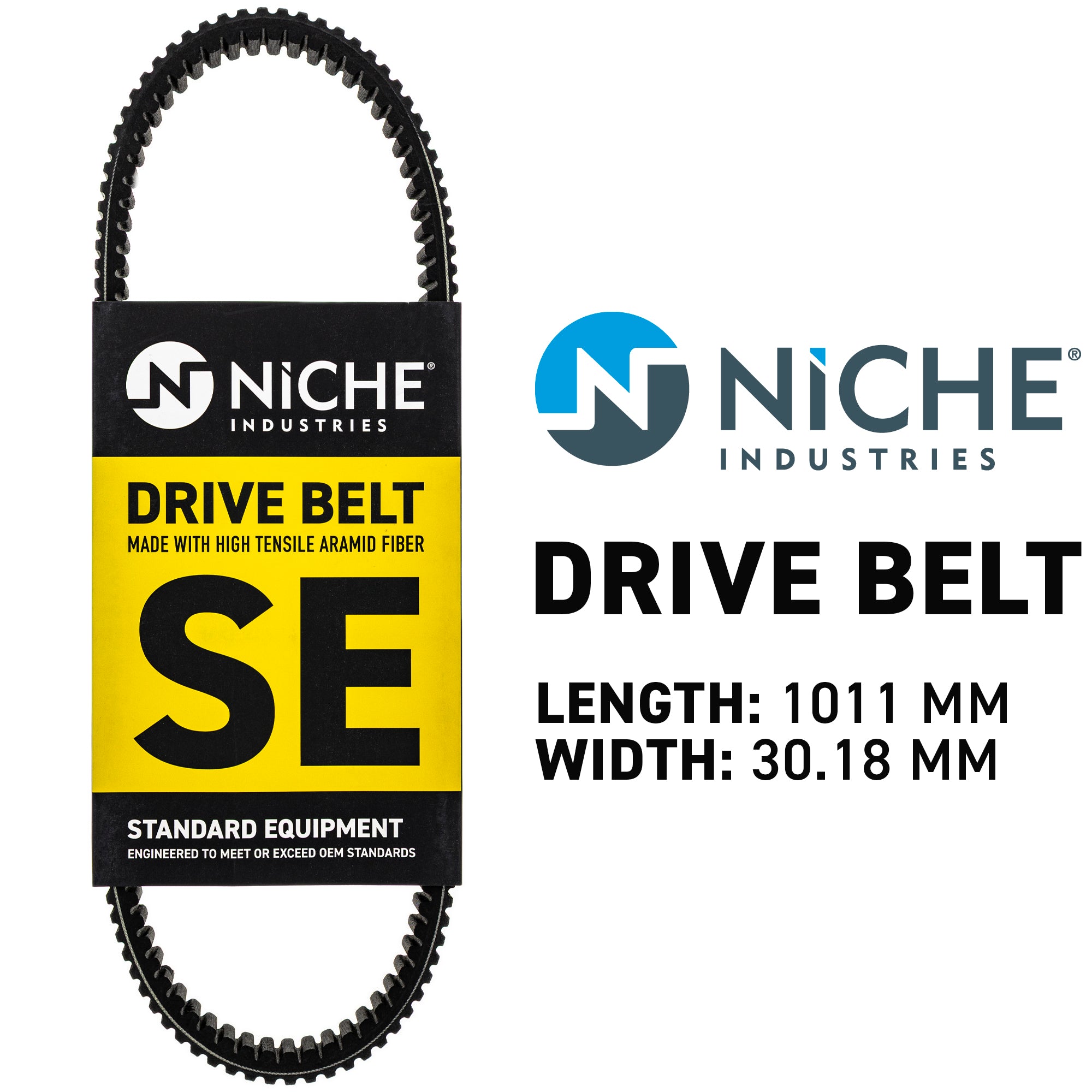 NICHE 519-CDB2366T Drive Belt for Trail Sportsman Scrambler RZR