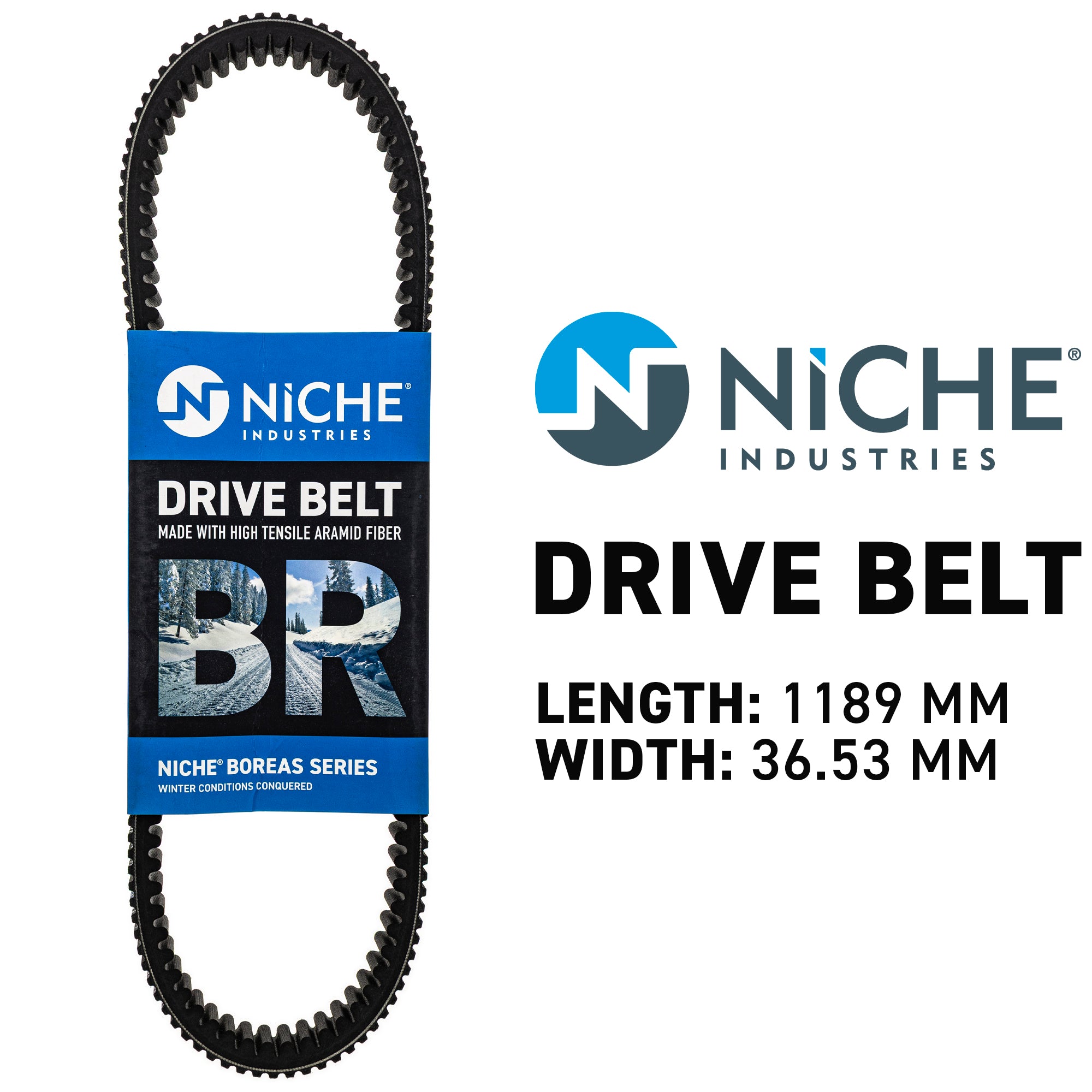 NICHE 519-CDB2373T Drive Belt for Cat