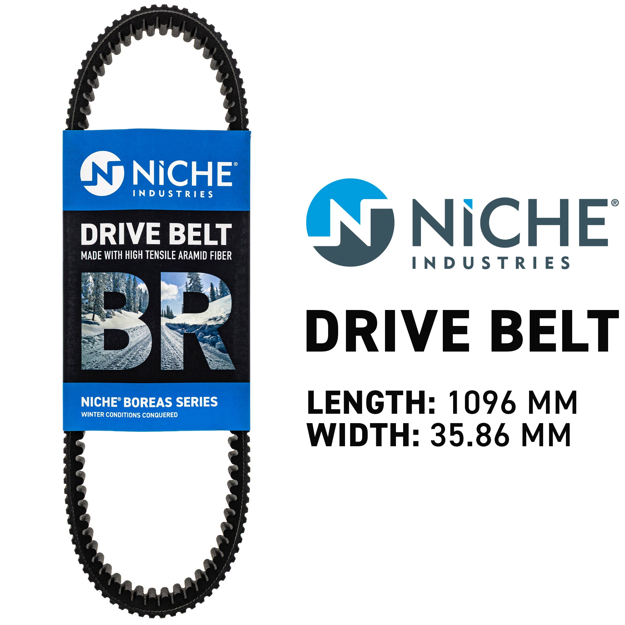 NICHE 519-CDB2374T Drive Belt for Cat