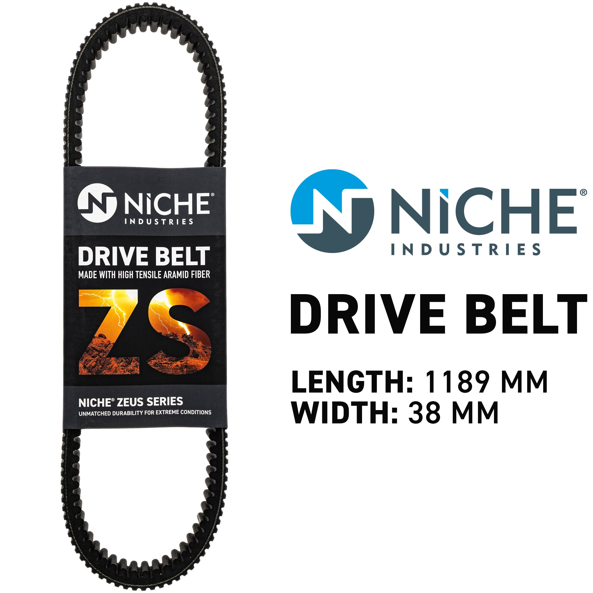 NICHE 519-CDB2370T Drive Belt for RZR