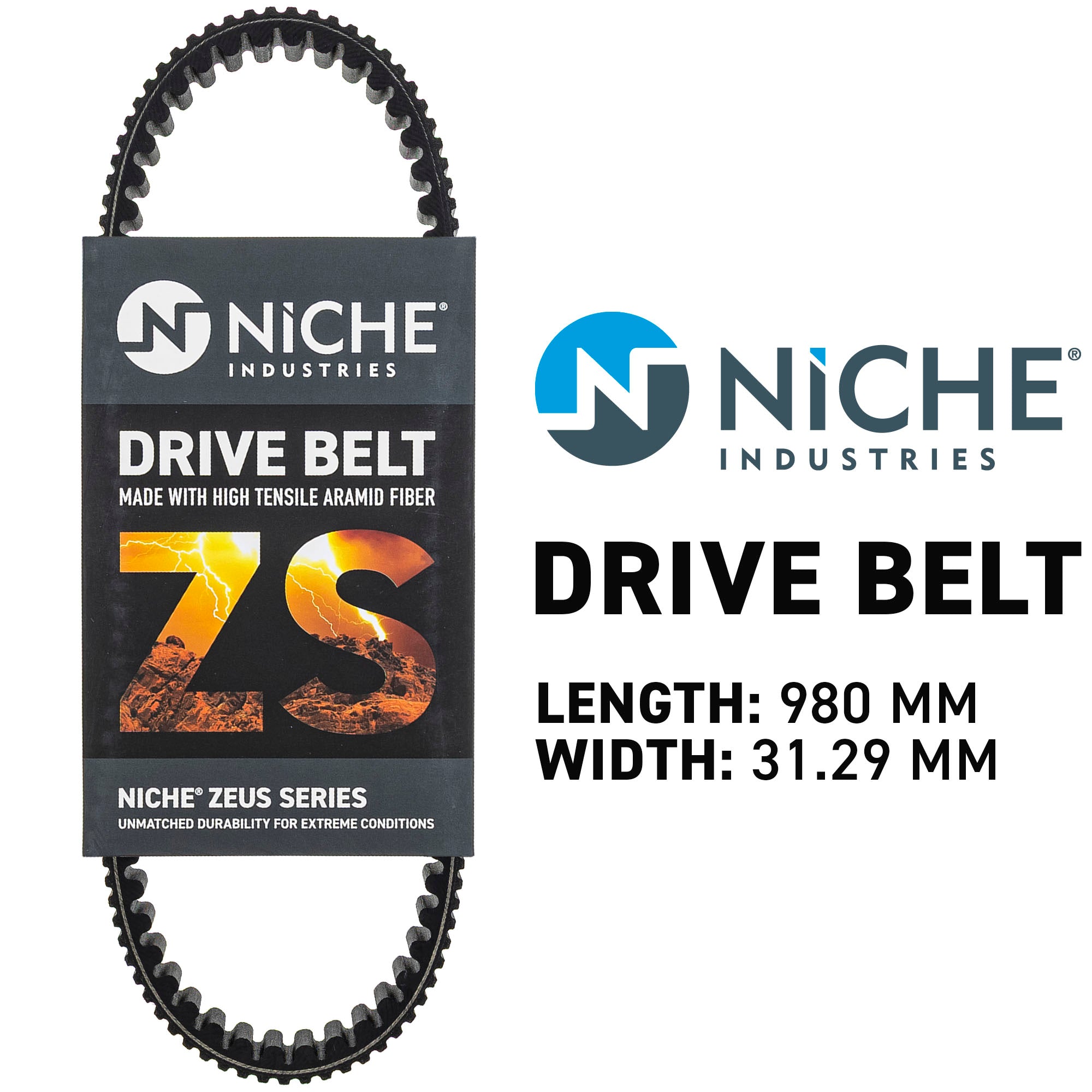NICHE 519-CDB2416T Drive Belt for Sportsman Scrambler
