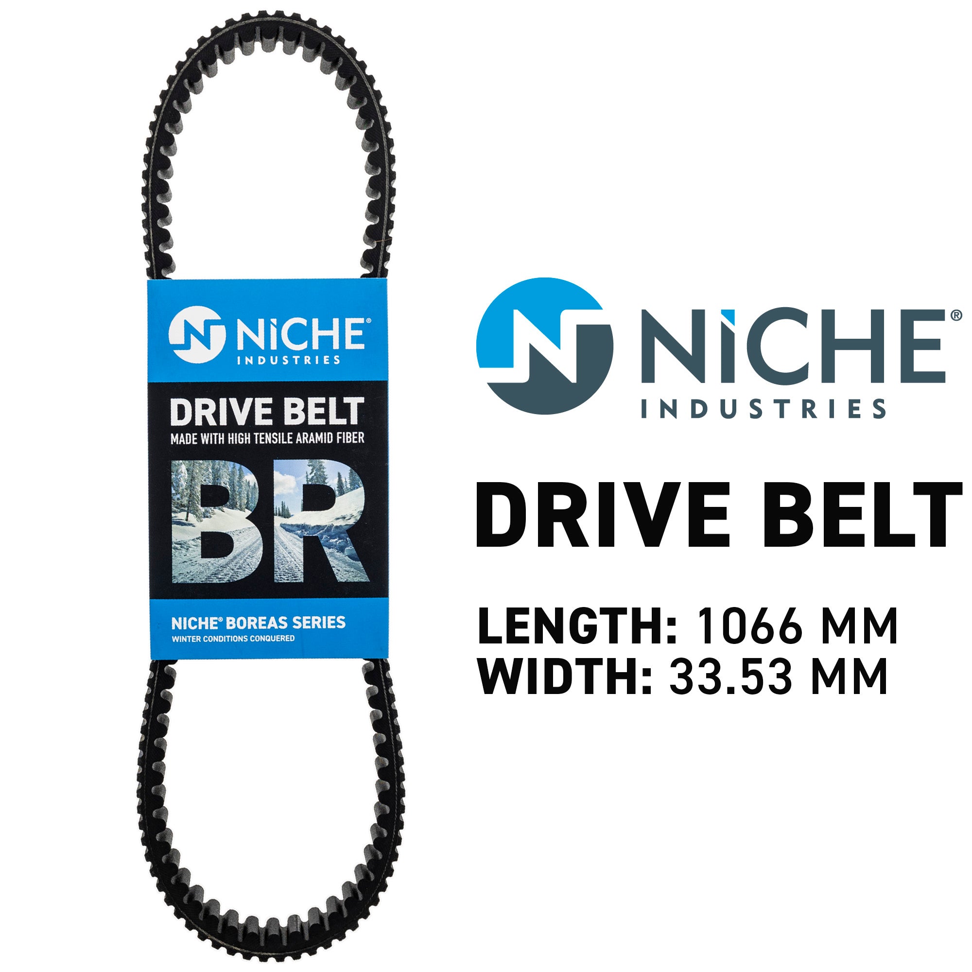 NICHE 519-CDB2424T Drive Belt for Voyager RMK Indy